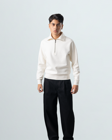 Half Zip Sweatshirt