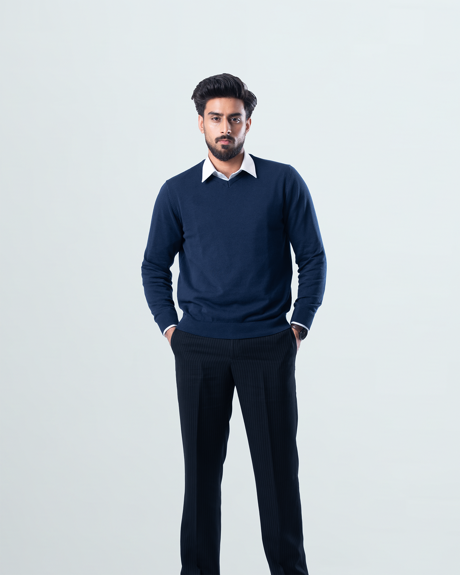 Men's V Neck Sweater