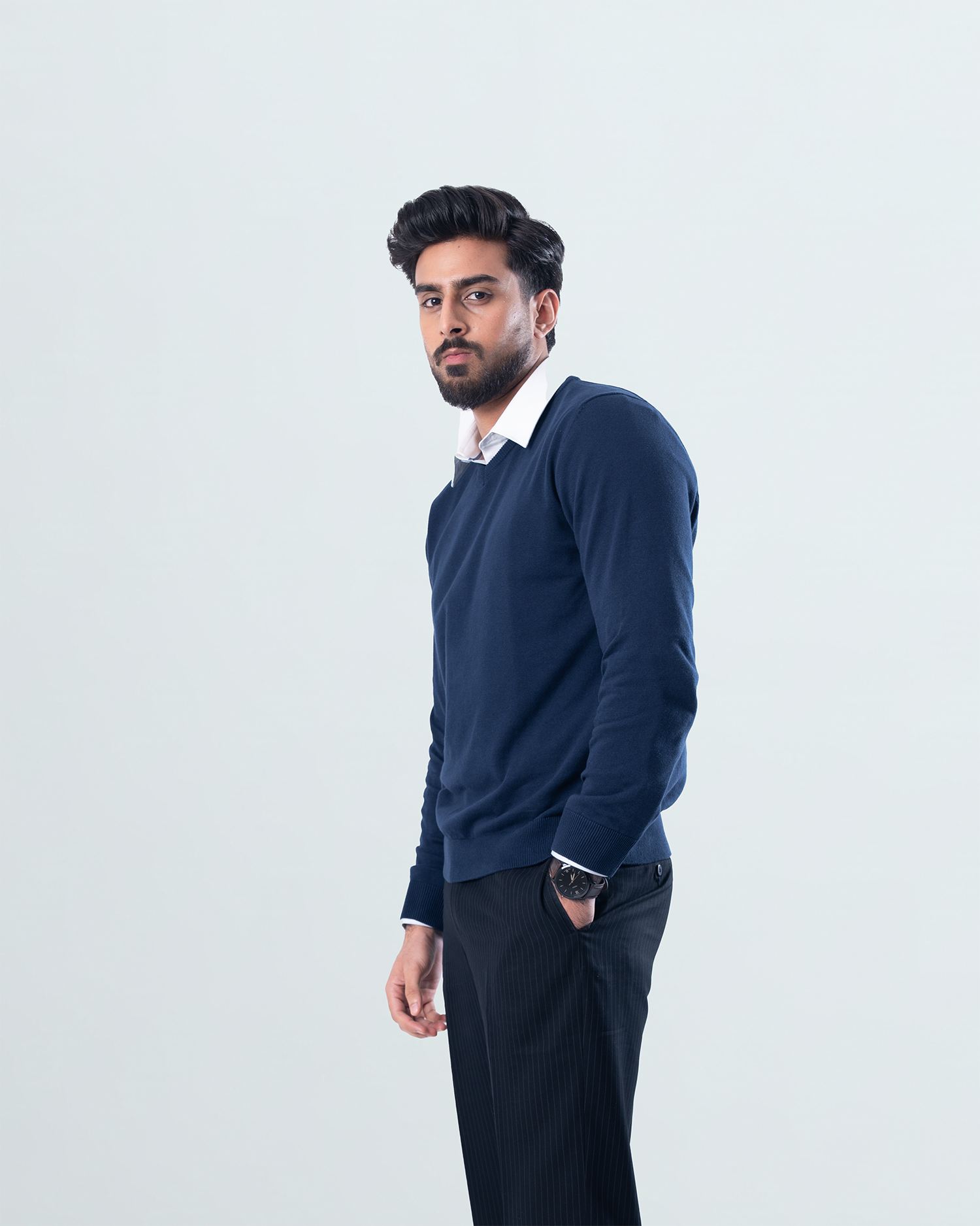 Men's V Neck Sweater