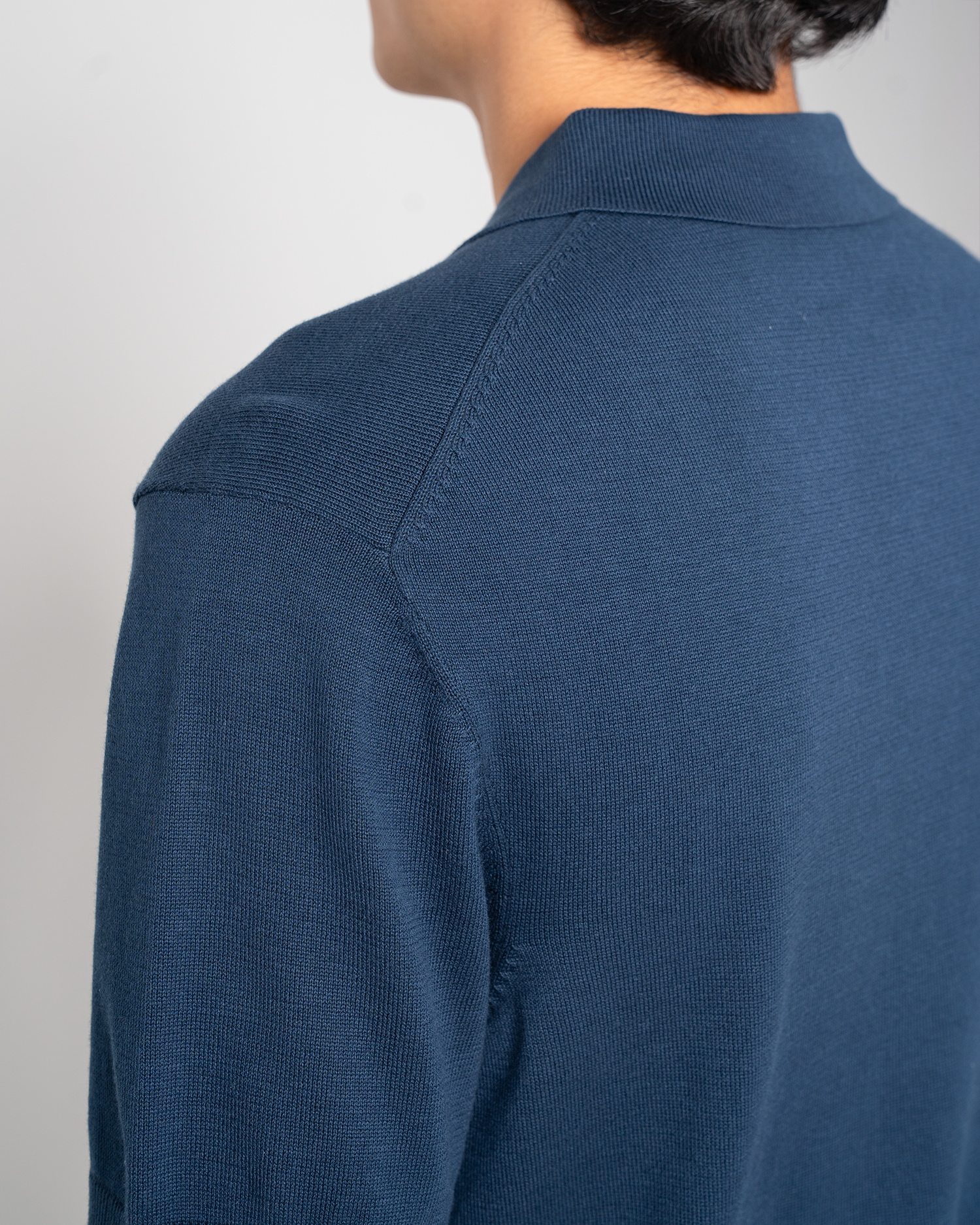 Knit Polo - Navy