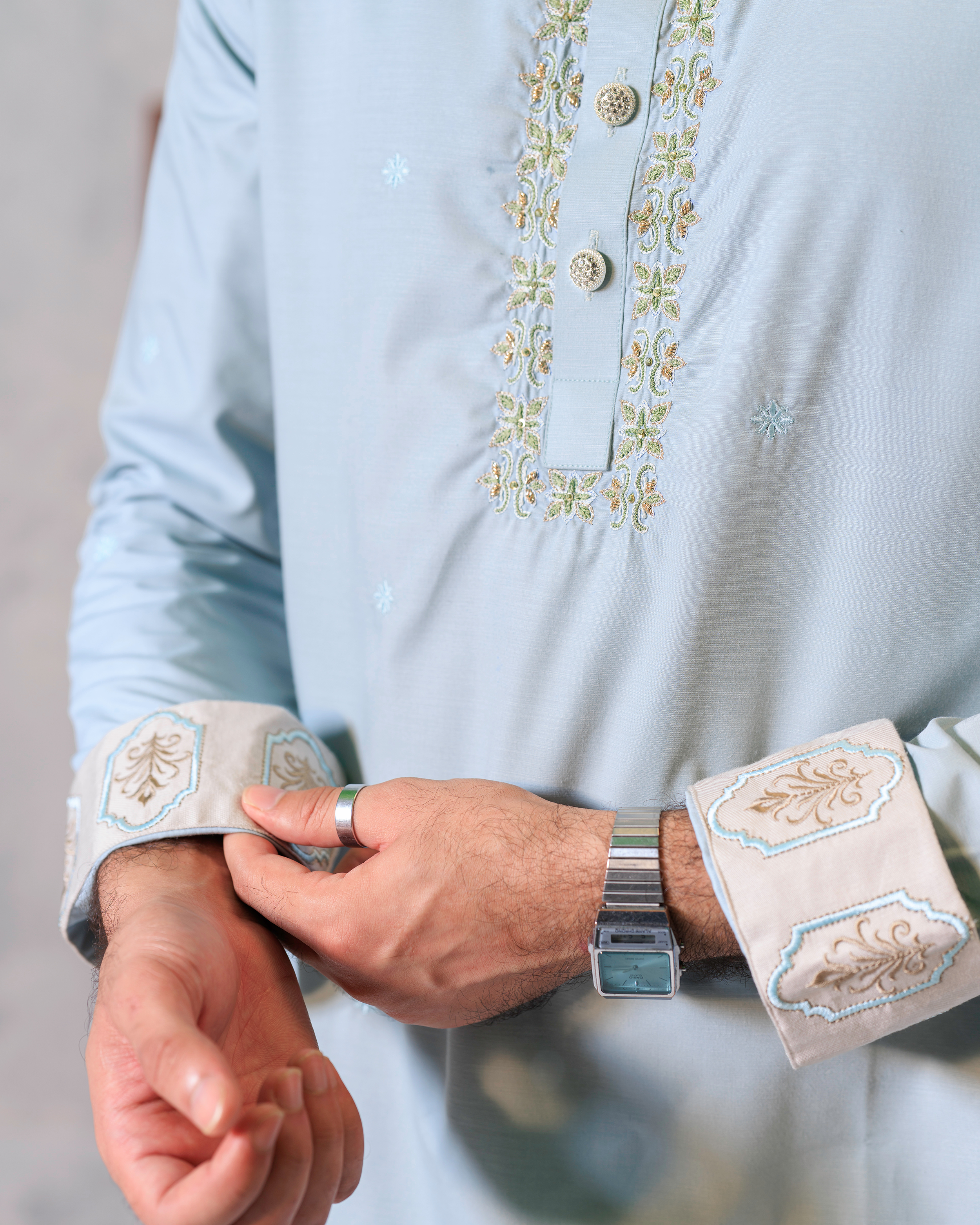 Frost Zardosi Panjabi