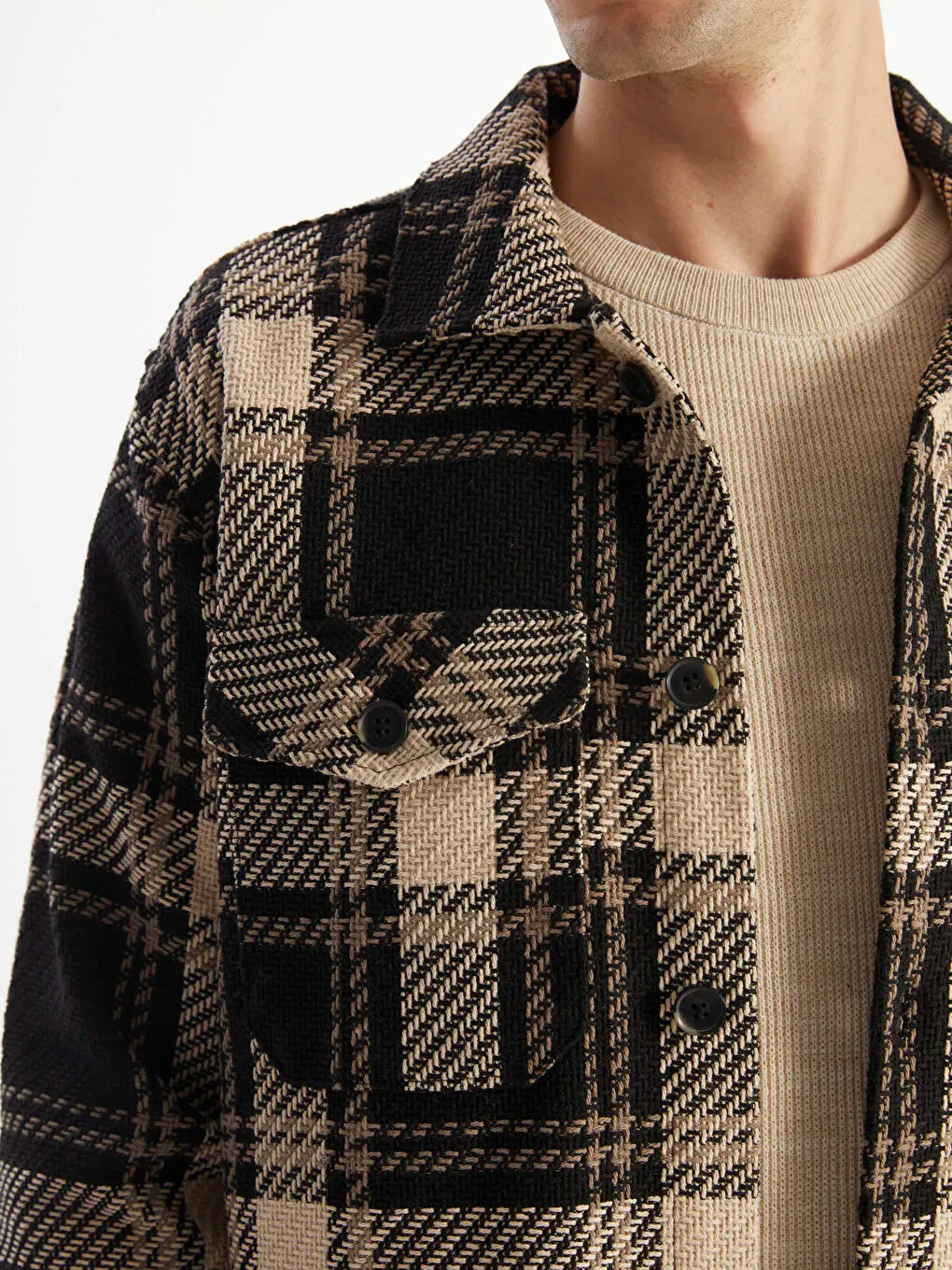 MENS SHACKET L/SLV POPULAR