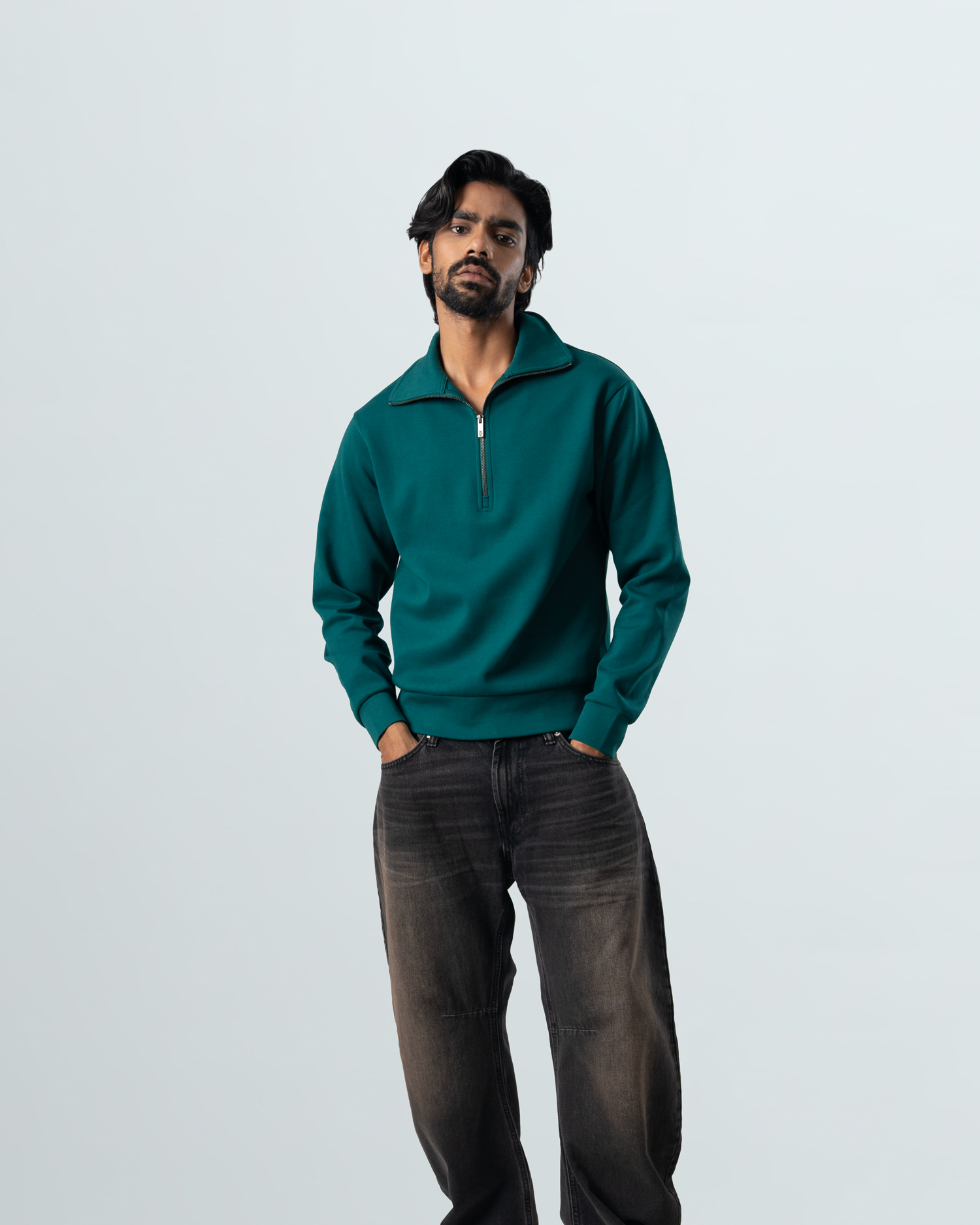 Men's Half Zip Sweatshirt