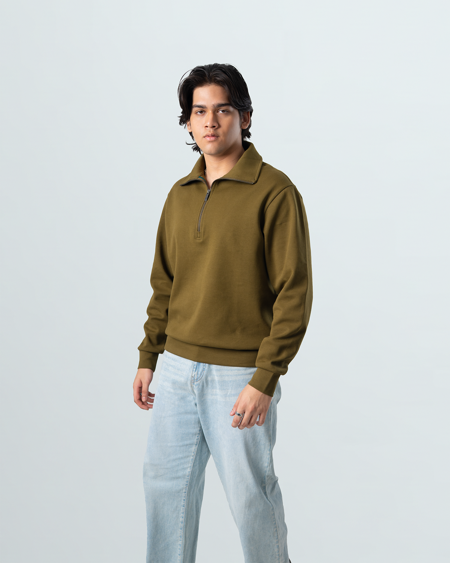 Men's Half Zip Sweatshirt