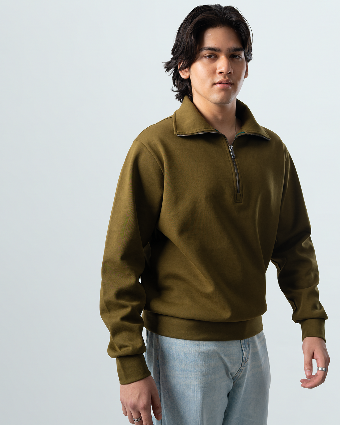 Men's Half Zip Sweatshirt