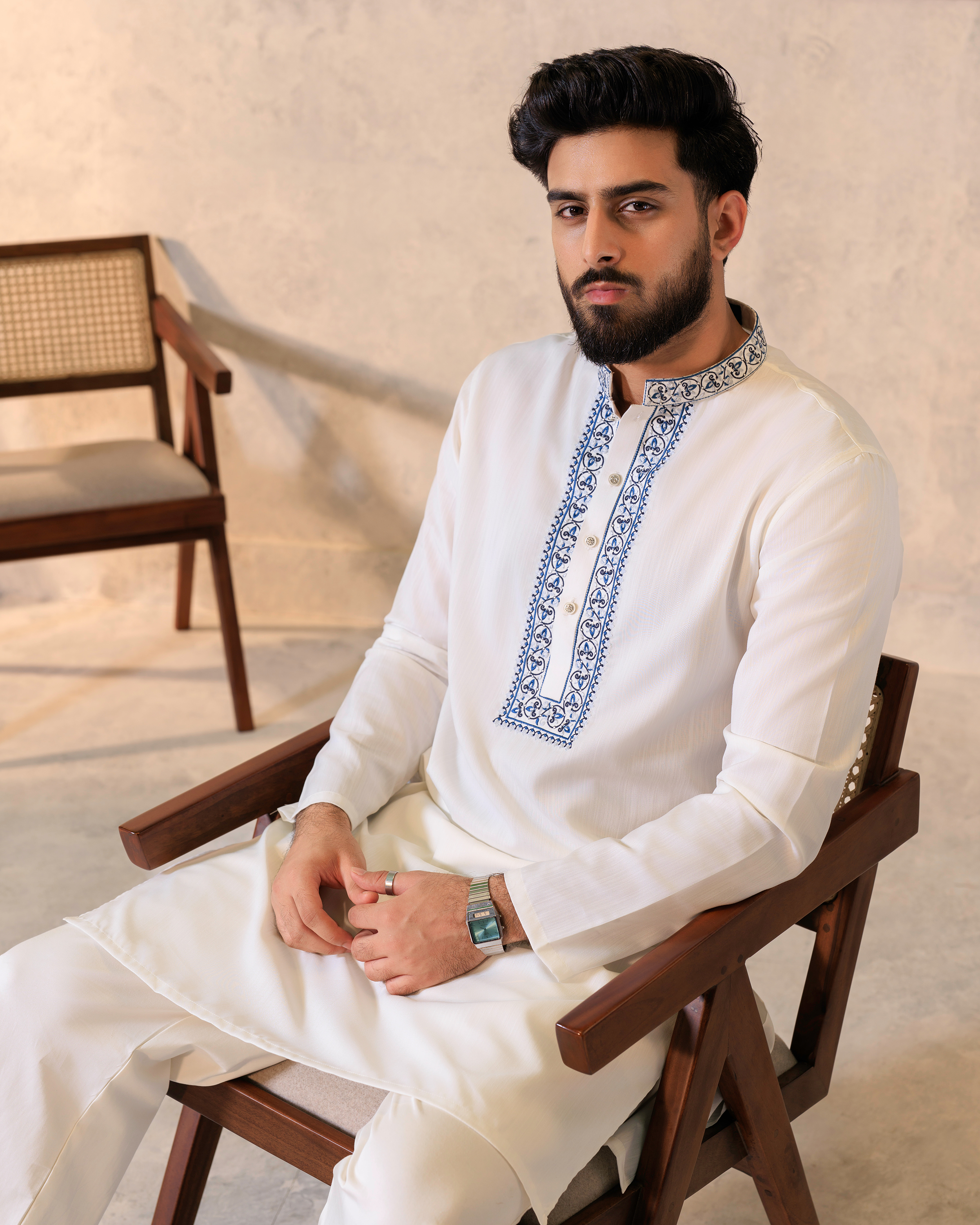 Indigo Regal Panjabi