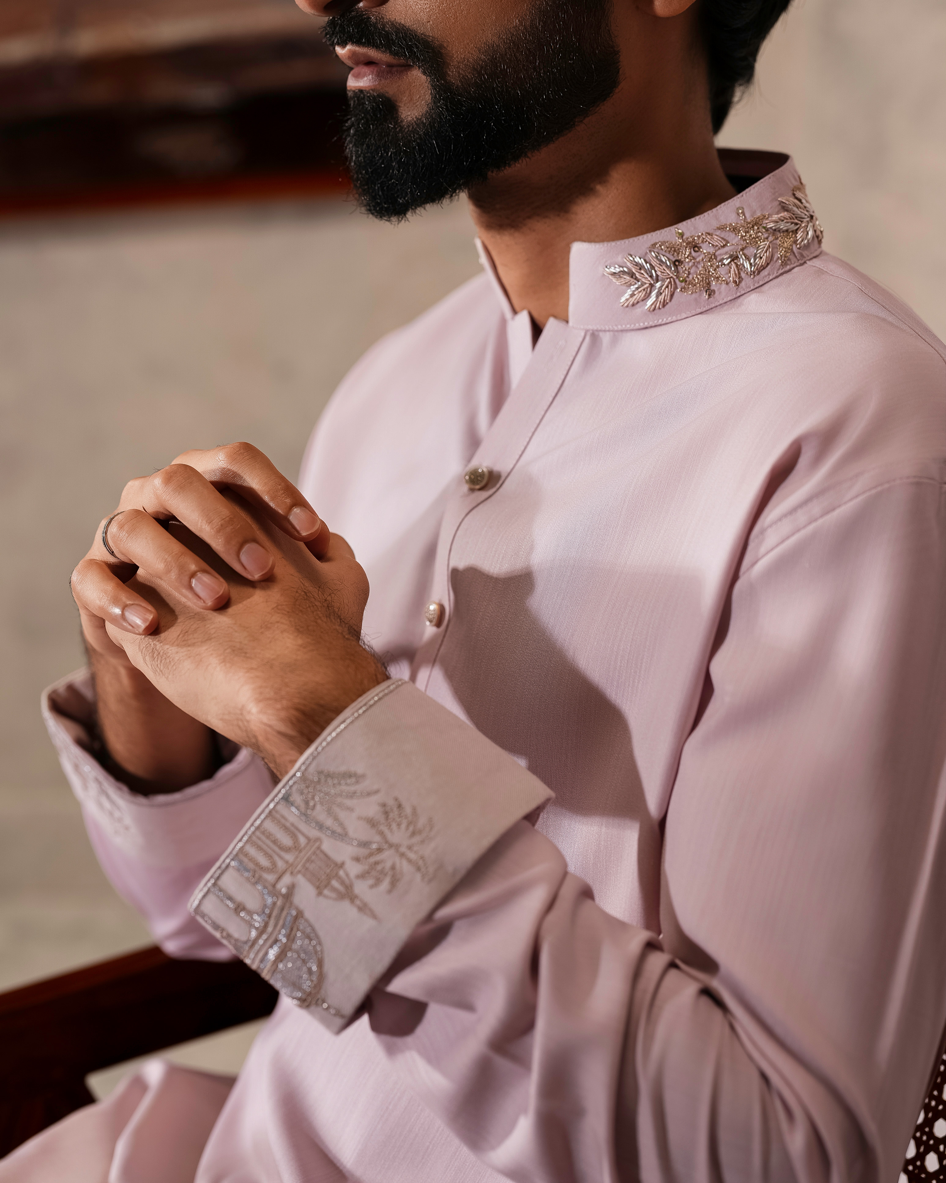 Petal Glided Panjabi