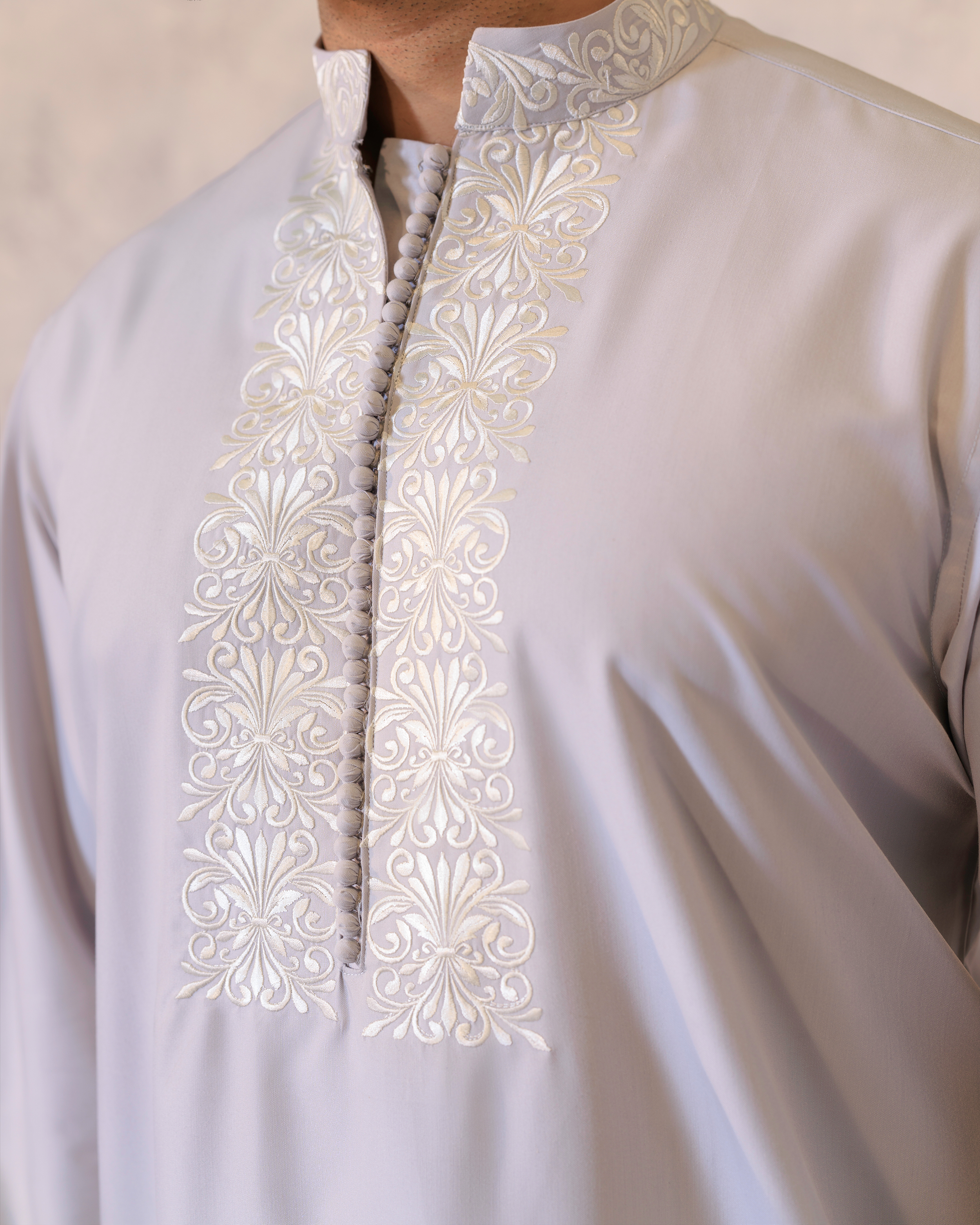 Pure Threadwork Short Kurta