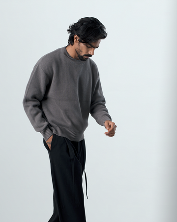 Men's Drop Shoulder Sweater