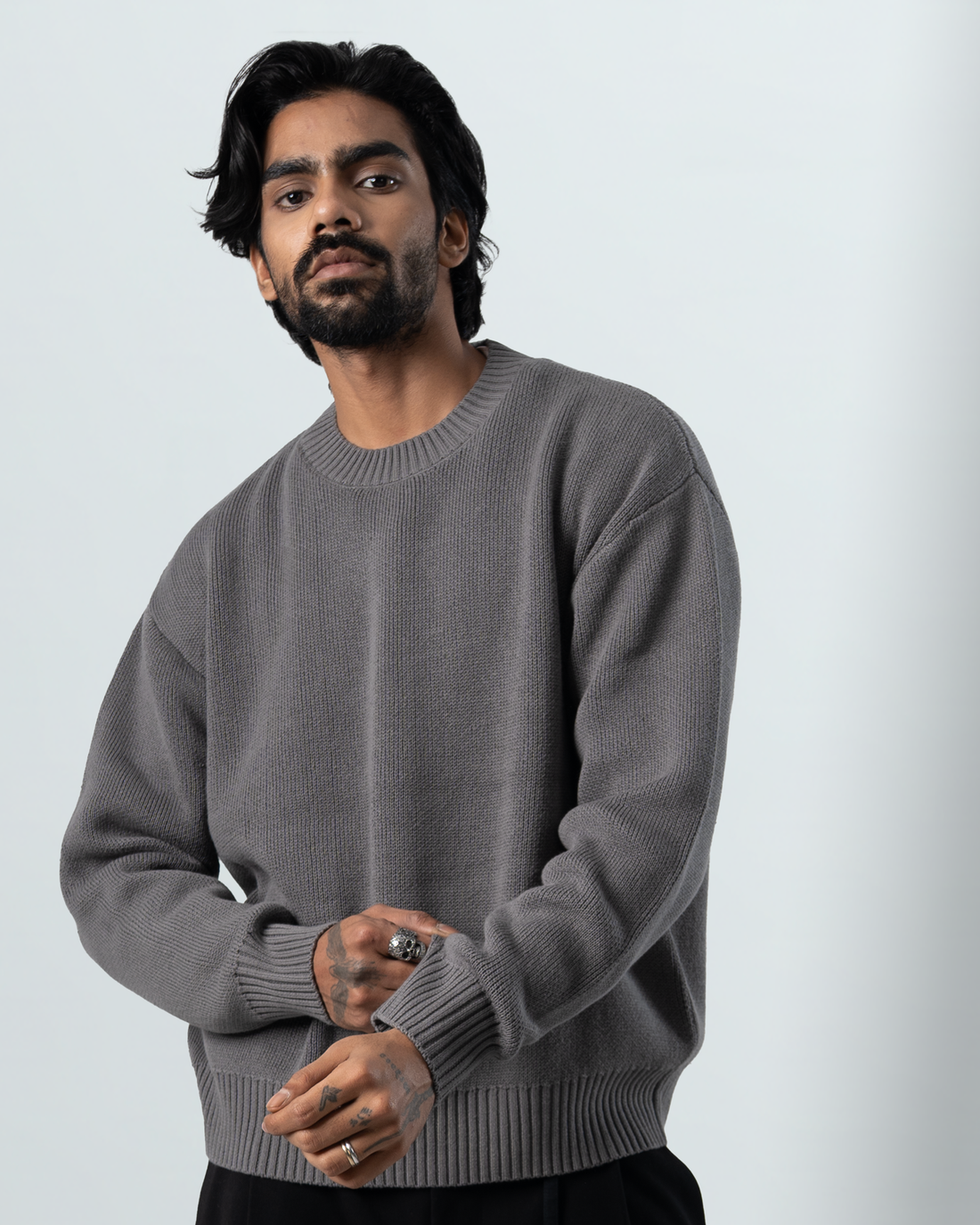 Men's Drop Shoulder Sweater