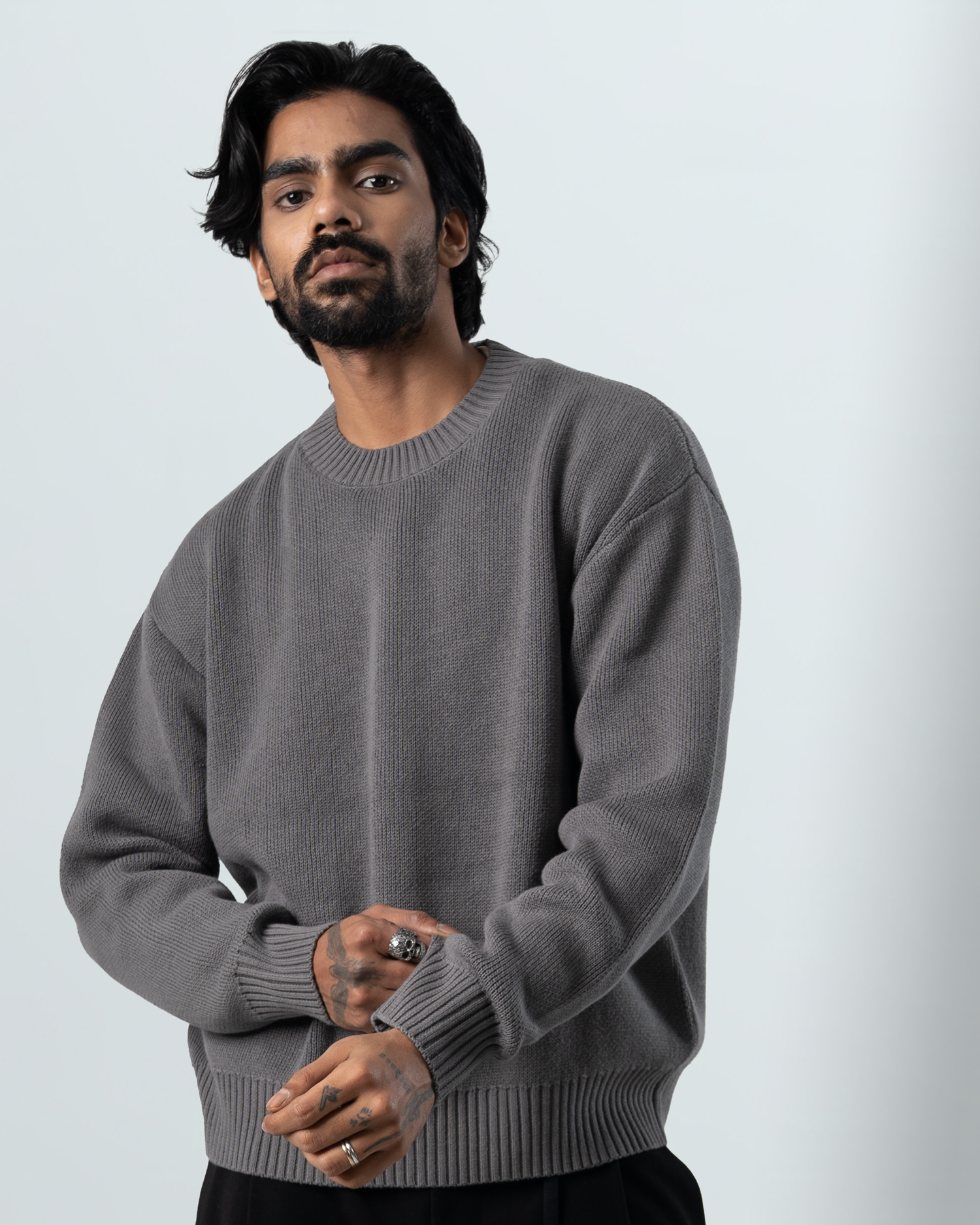 Men's Drop Shoulder Sweater