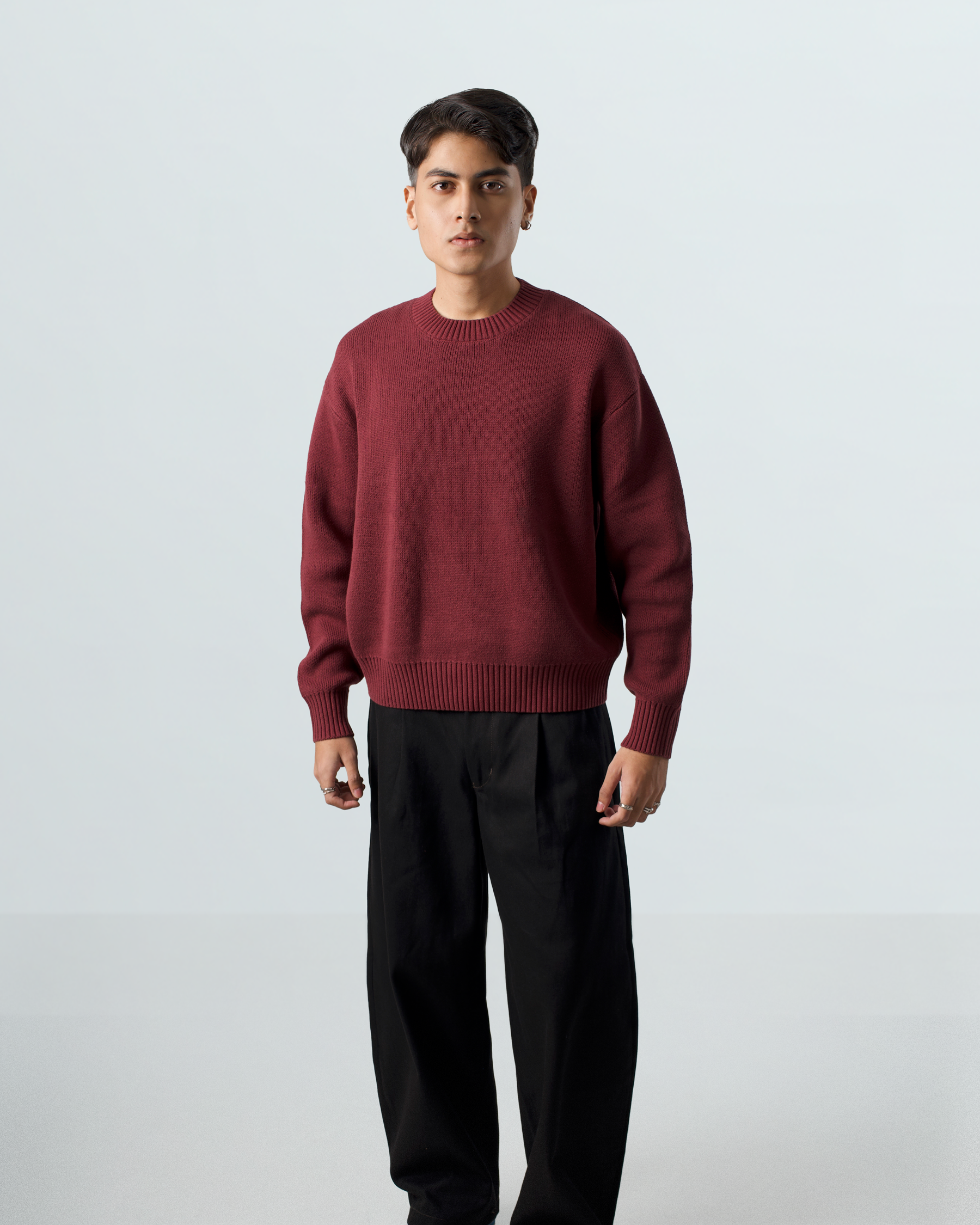 Men's Drop Shoulder Sweater