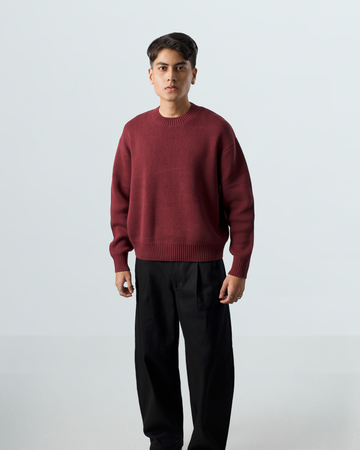 Men's Drop Shoulder Sweater