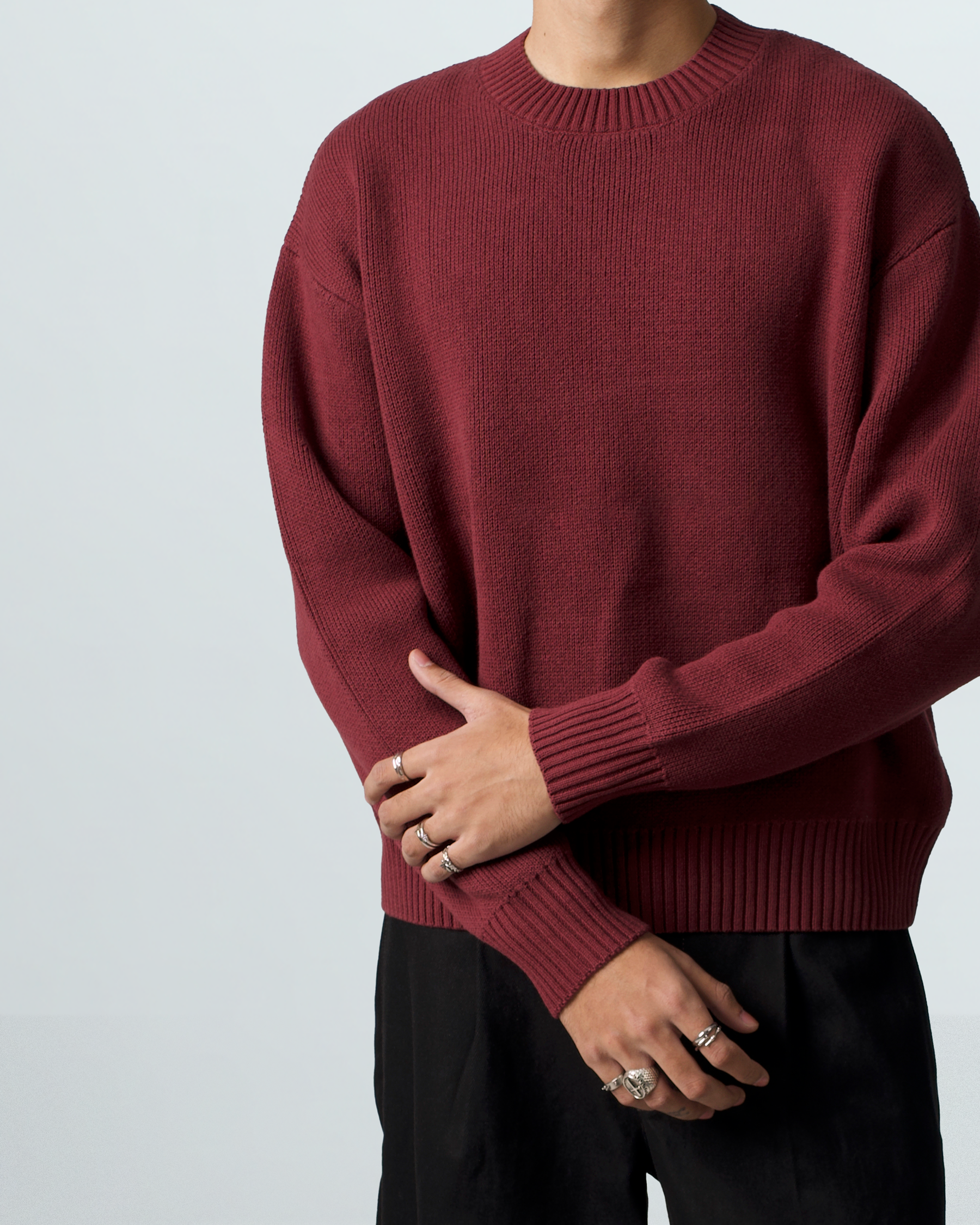 Men's Drop Shoulder Sweater
