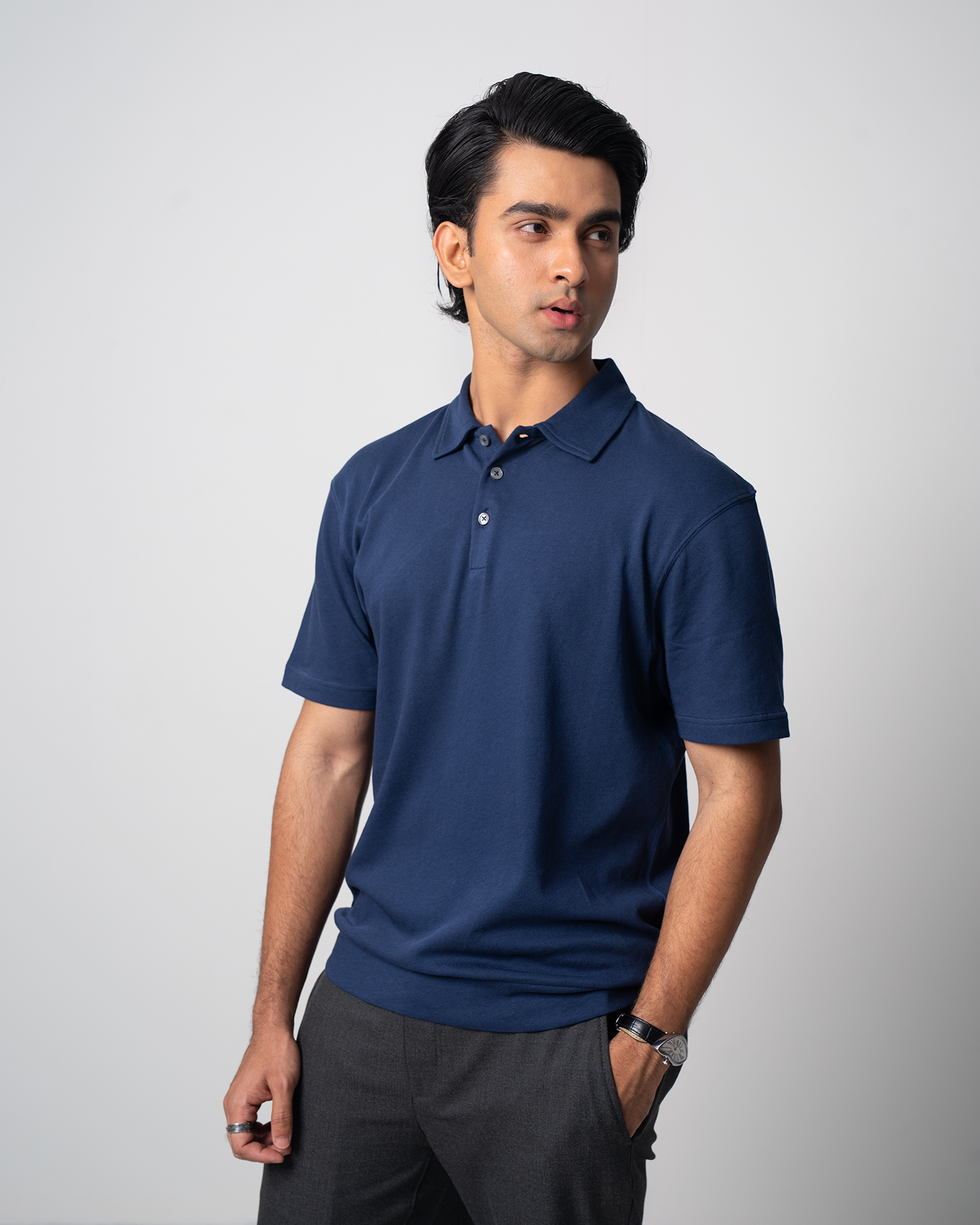 Loose Jersey Polo