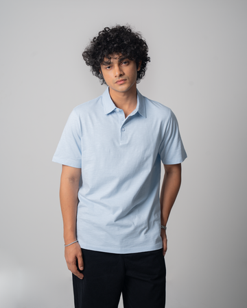 Regular Fit Cotton Slub Polo