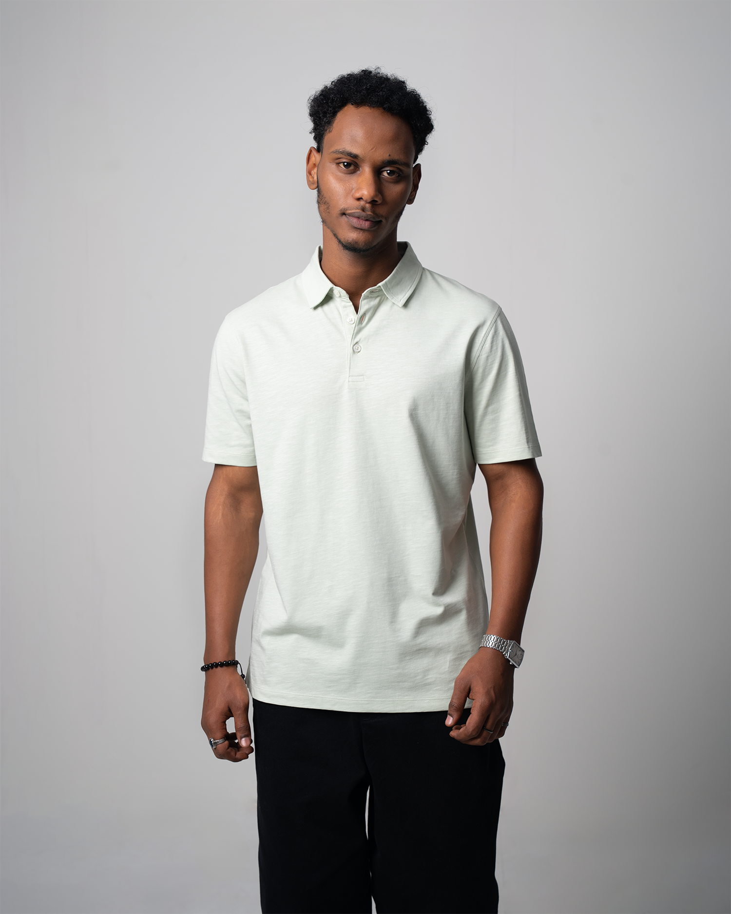 Regular Fit Cotton Slub Polo