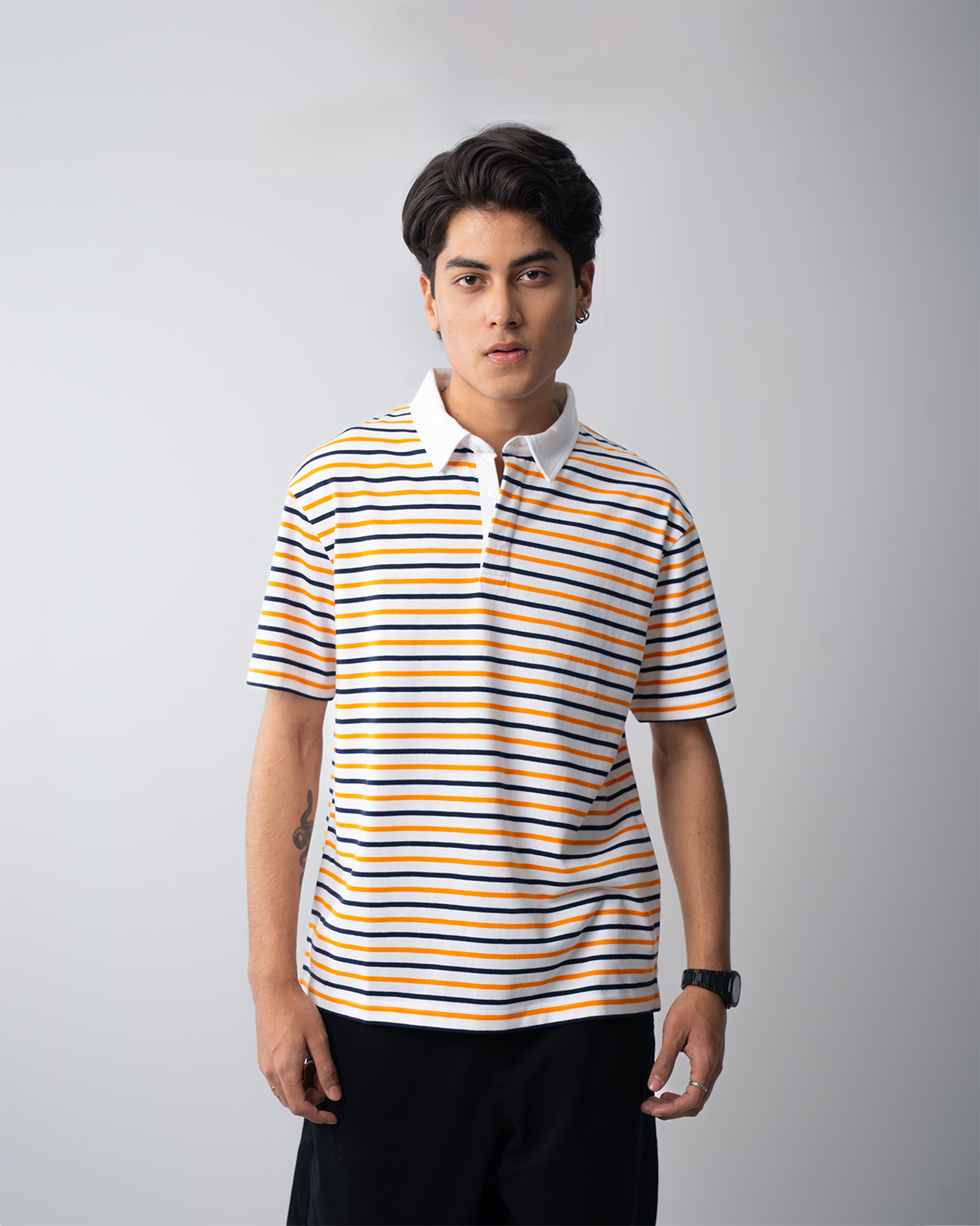 Regular fit striped Polo shirt