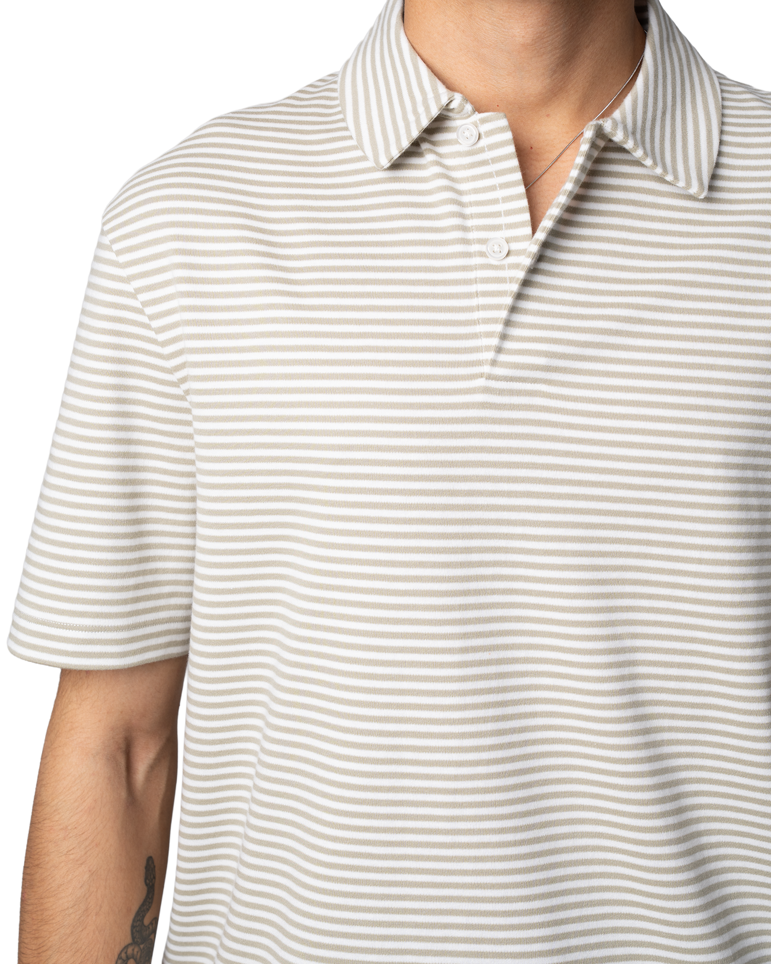 Short Sleeve Yarn Dyed Interlock Polo