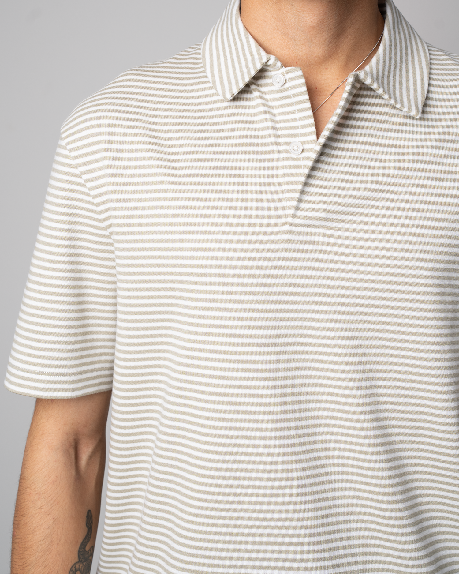 Short Sleeve Yarn Dyed Interlock Polo