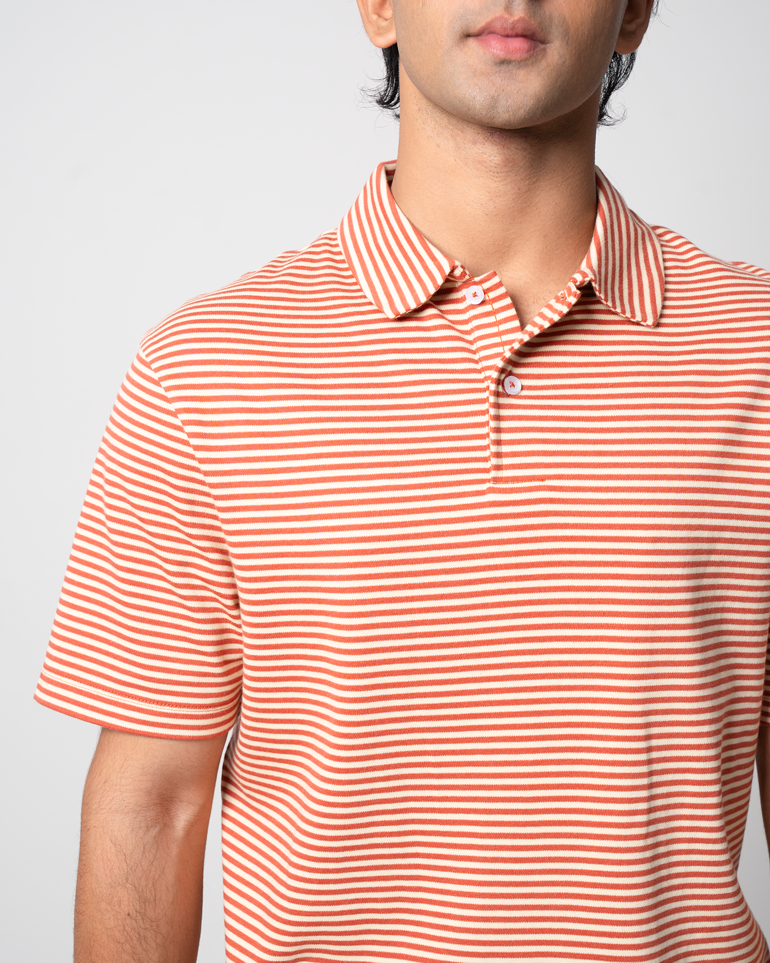 Short Sleeve Yarn Dyed Interlock Polo