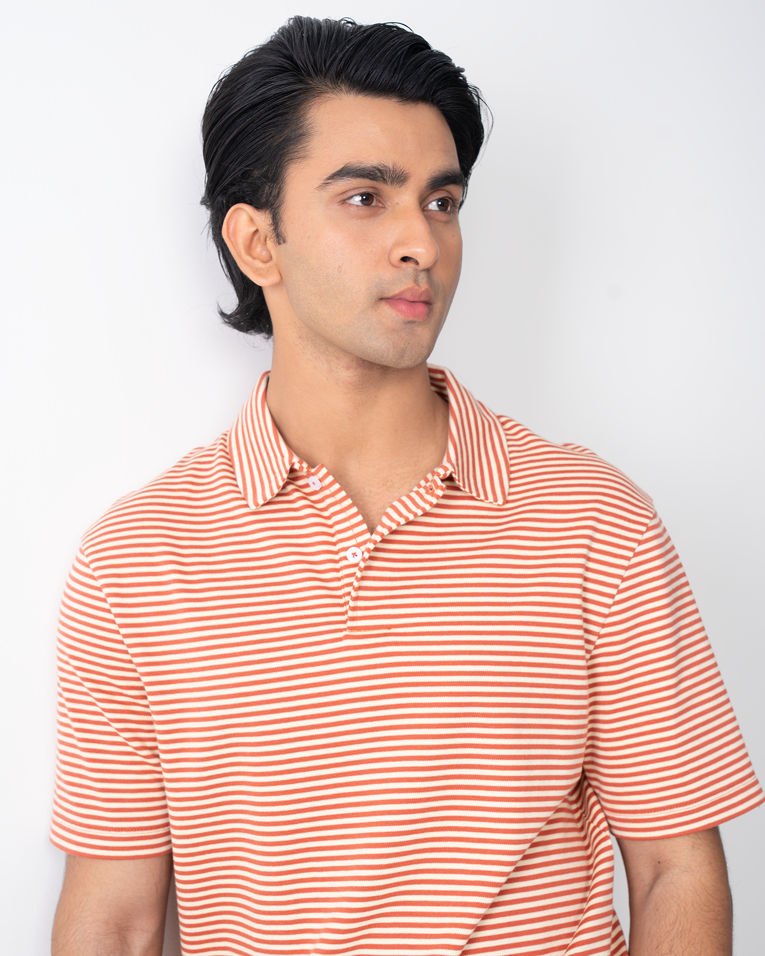 Short Sleeve Yarn Dyed Interlock Polo