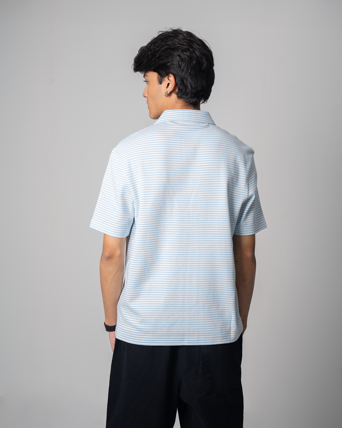 Short Sleeve Yarn Dyed Interlock Polo