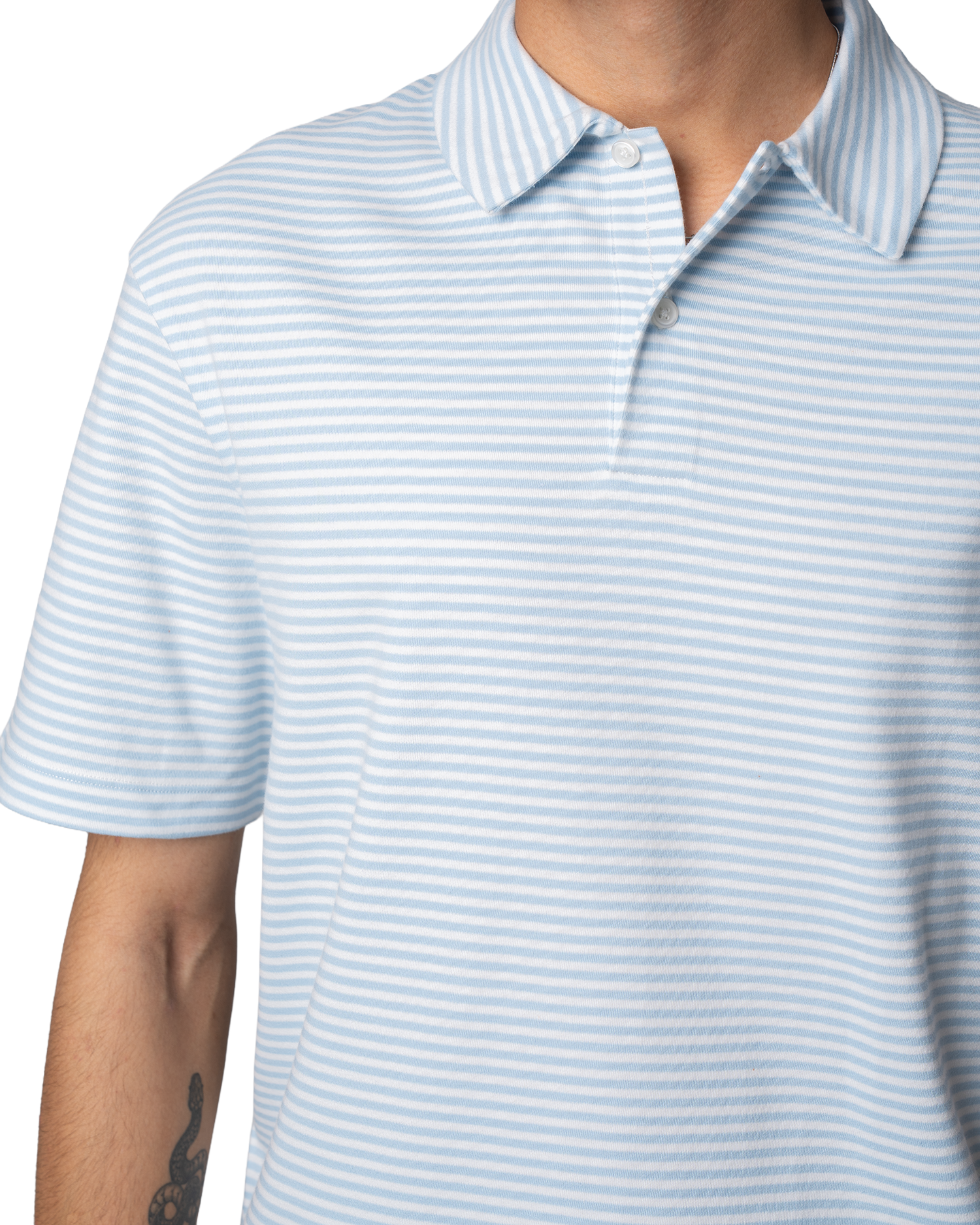 Short Sleeve Yarn Dyed Interlock Polo