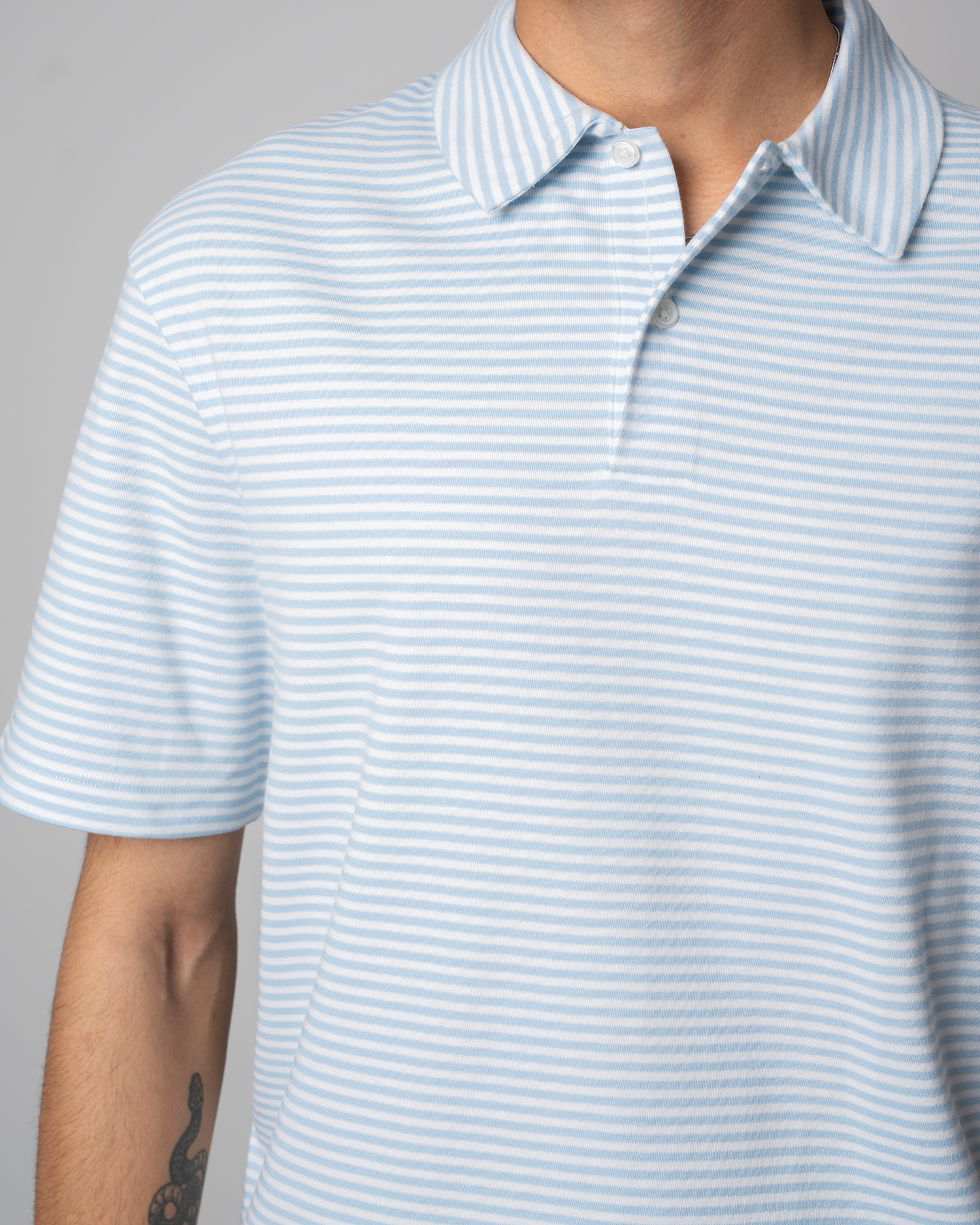 Short Sleeve Yarn Dyed Interlock Polo