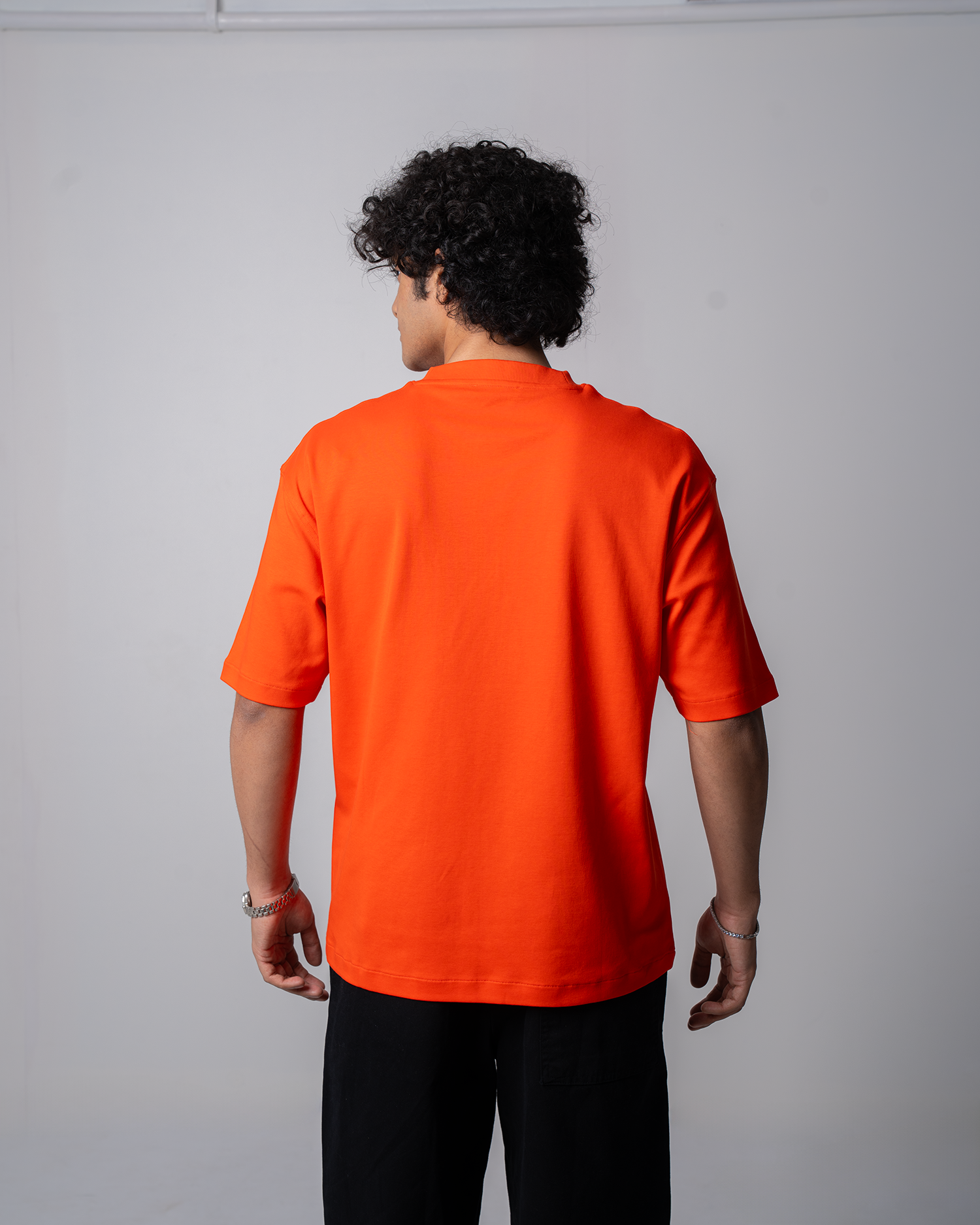 Drop Shoulder Premium Solid T-Shirt
