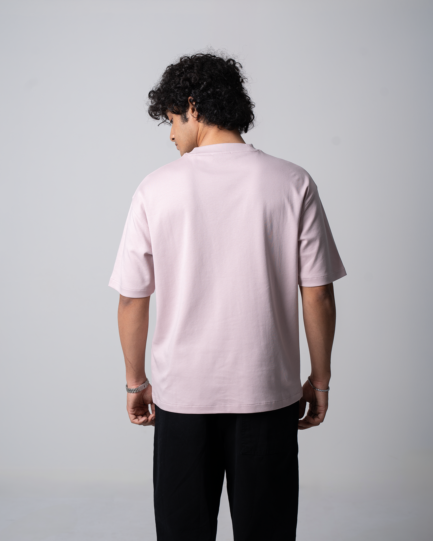 Drop Shoulder Premium Solid T-Shirt