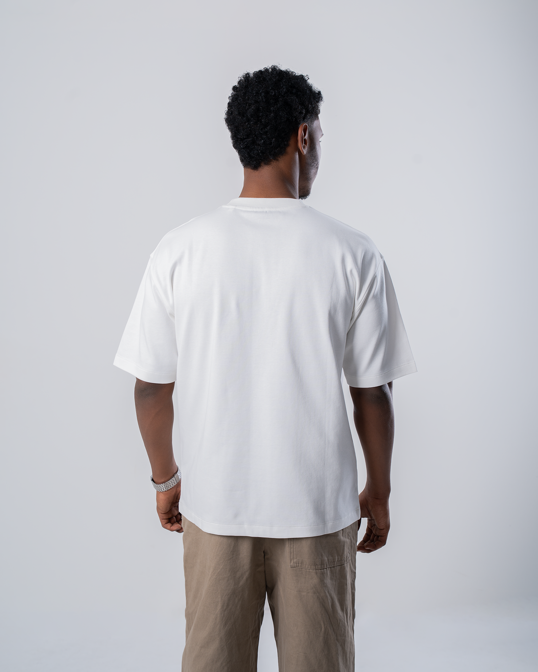 Drop Shoulder Premium Solid T-Shirt