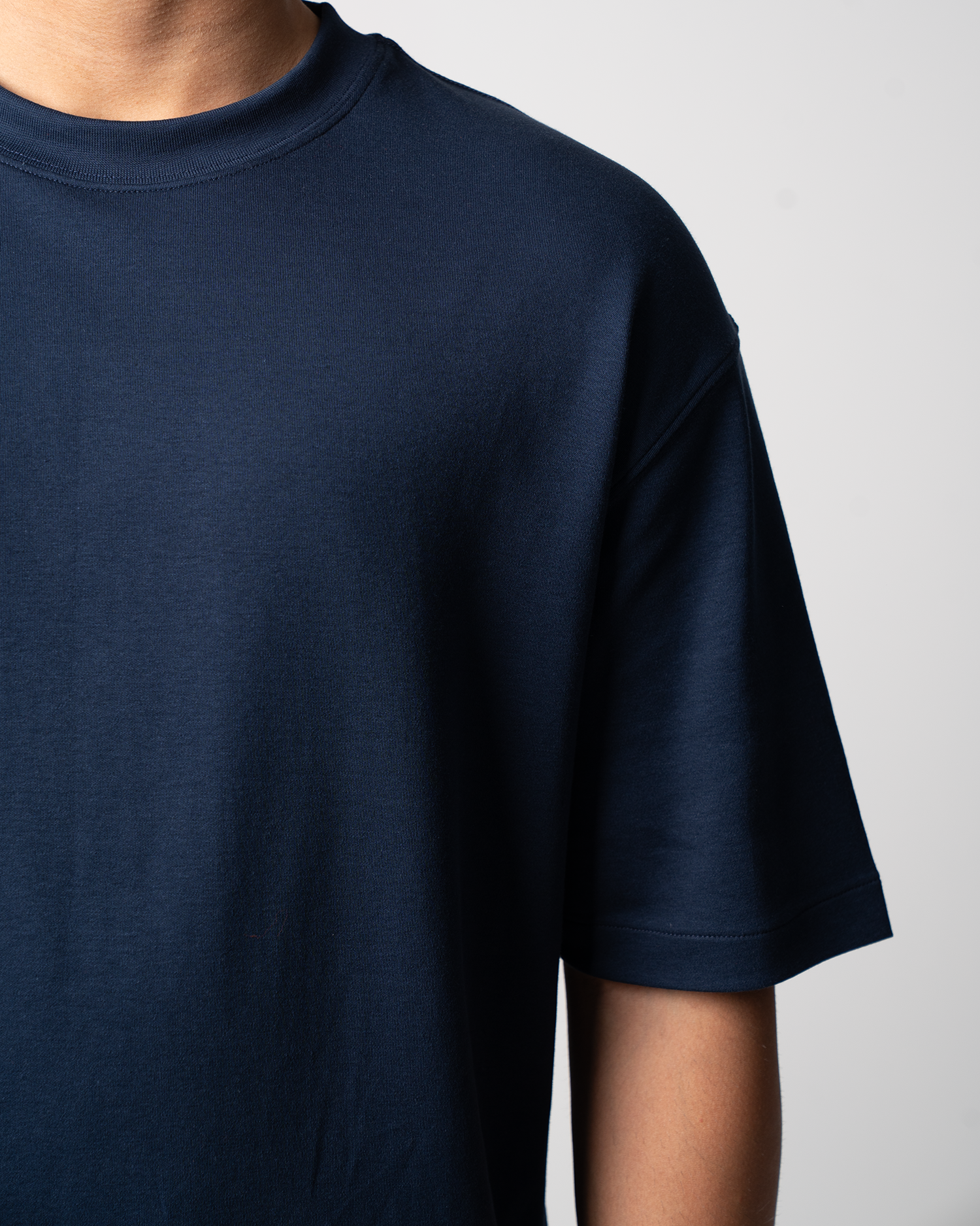 Drop Shoulder Premium Solid T-Shirt
