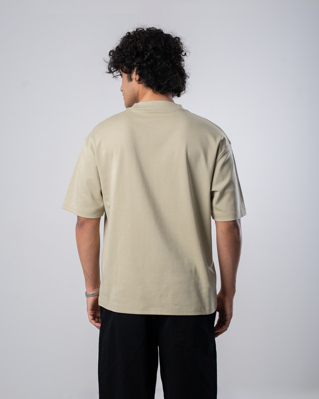 Drop Shoulder Premium Solid T-Shirt
