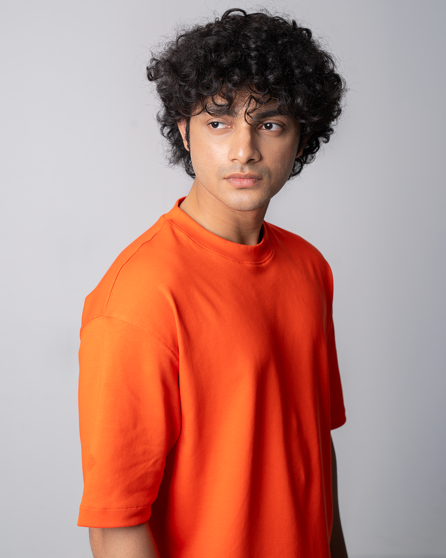 Drop Shoulder Premium Solid T-Shirt