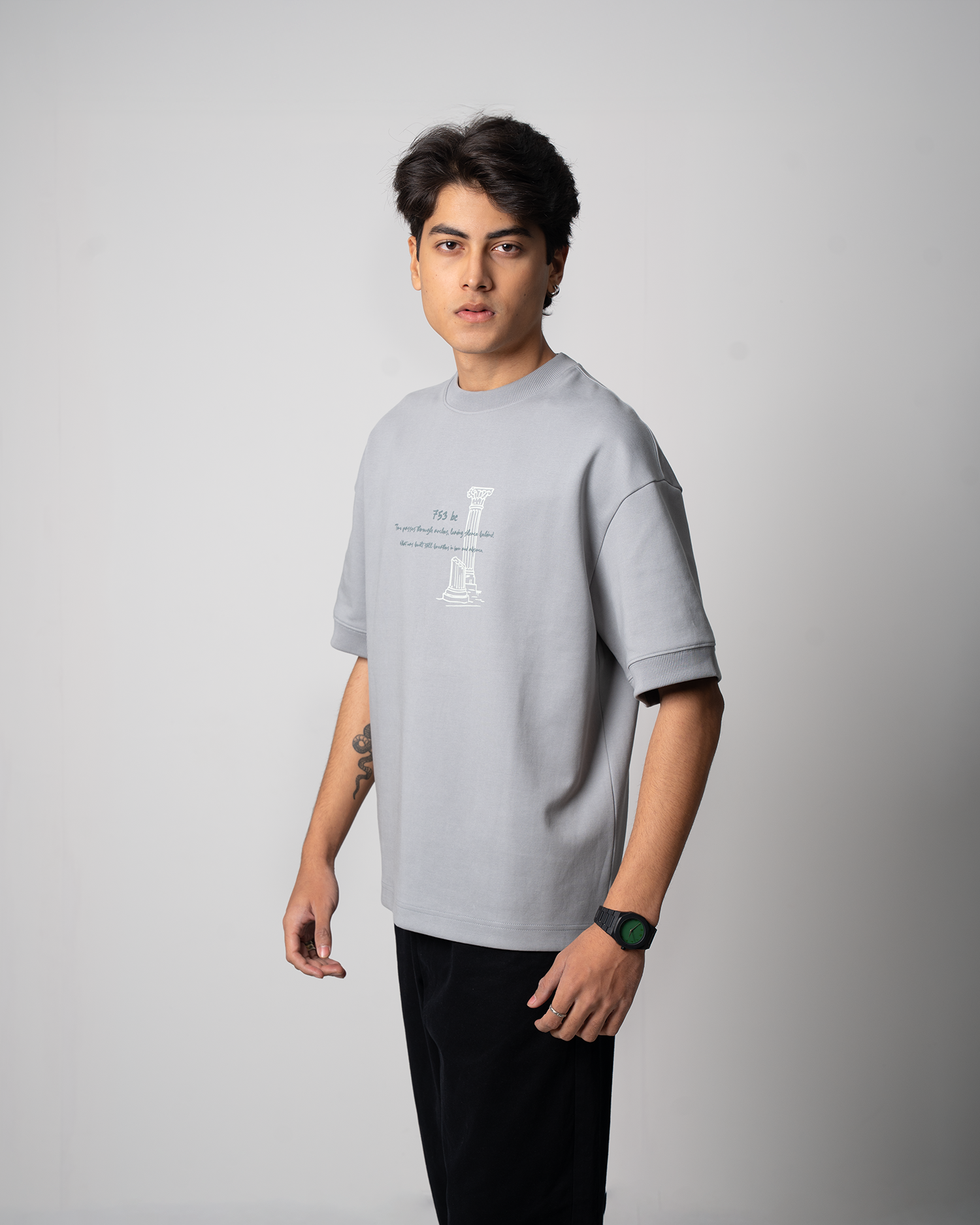Relaxed Fit Interlock Graphic T-Shirt