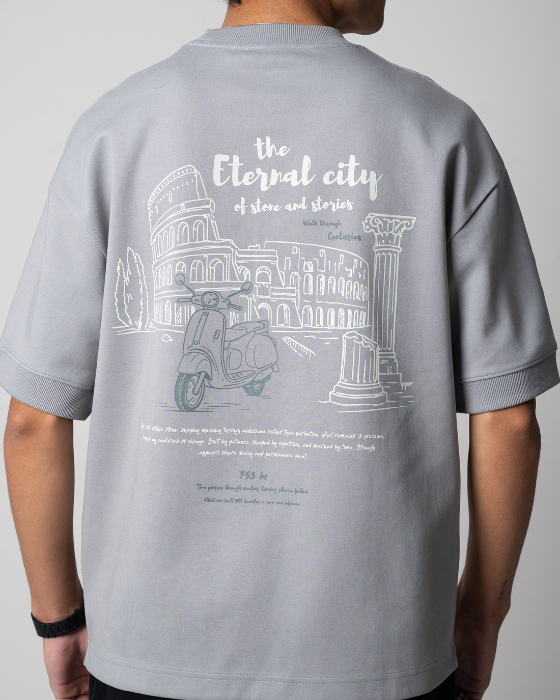 Relaxed Fit Interlock Graphic T-Shirt