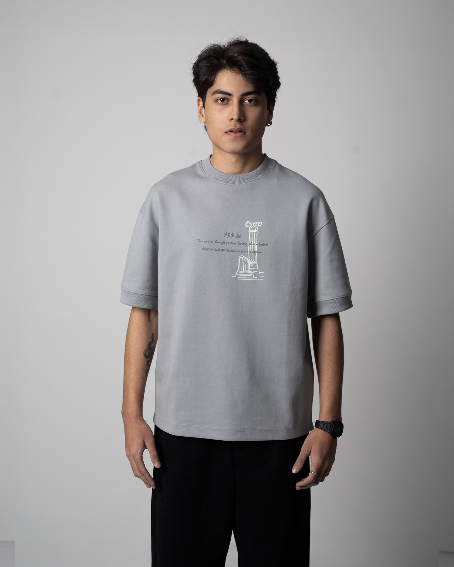 Relaxed Fit Interlock Graphic T-Shirt