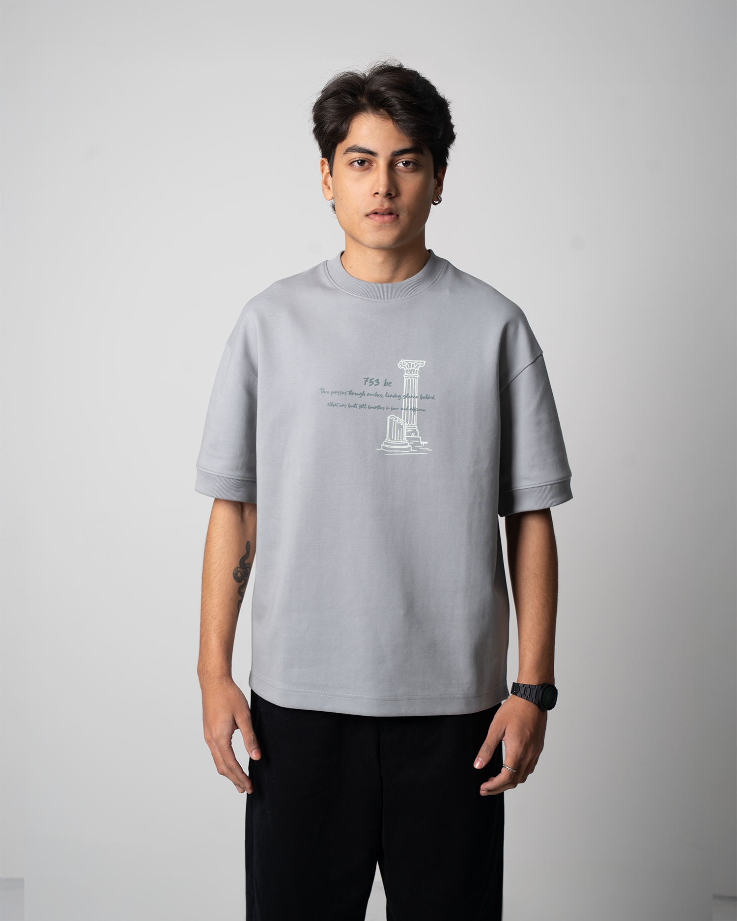 Relaxed Fit Interlock Graphic T-Shirt