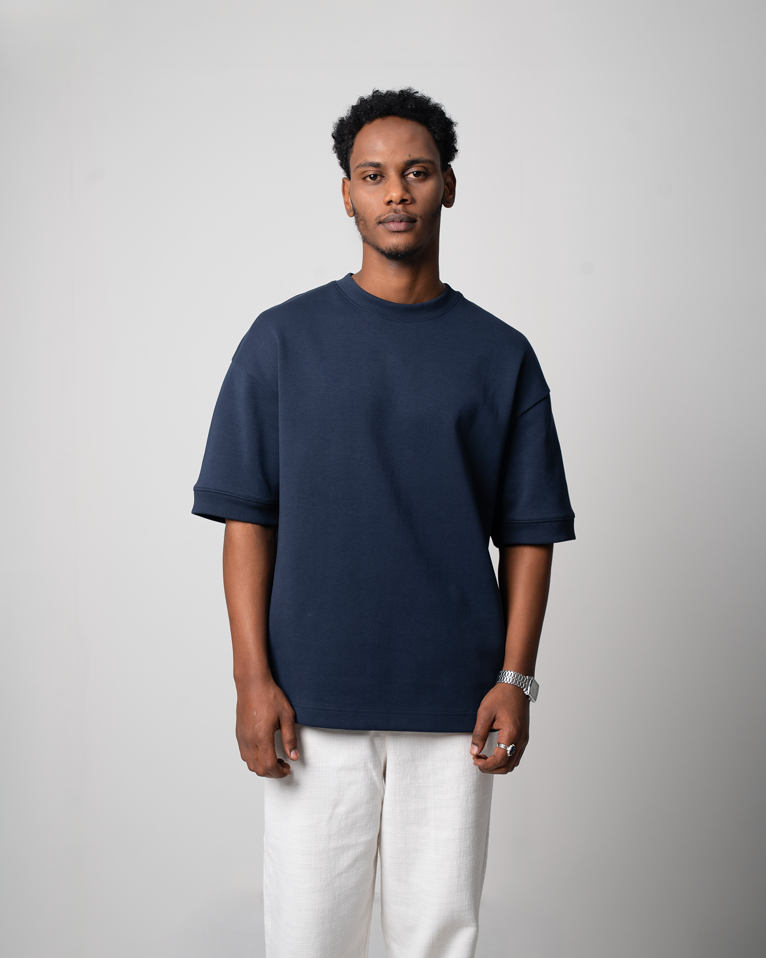 Relaxed Fit Interlock T-Shirt