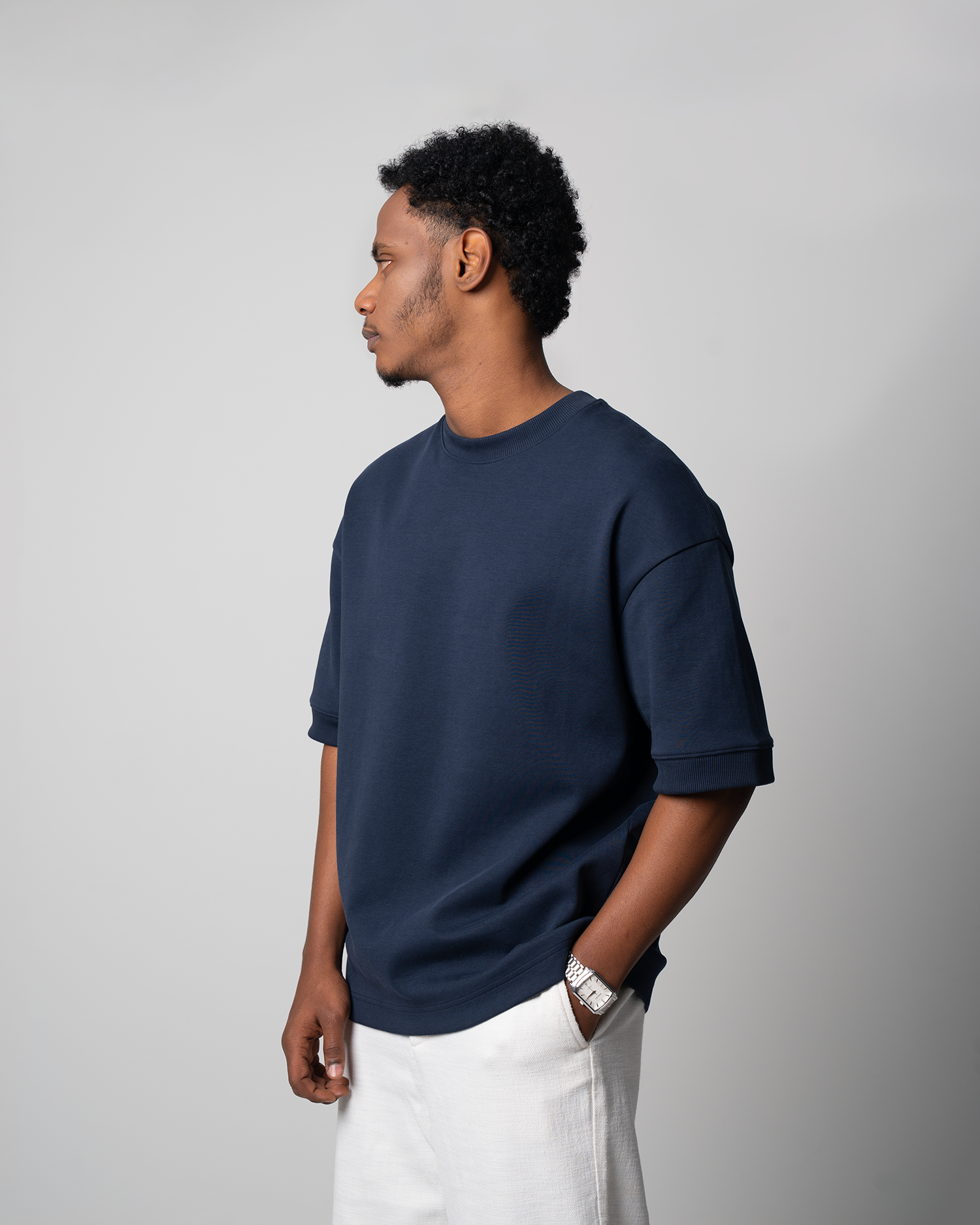 Relaxed Fit Interlock T-Shirt