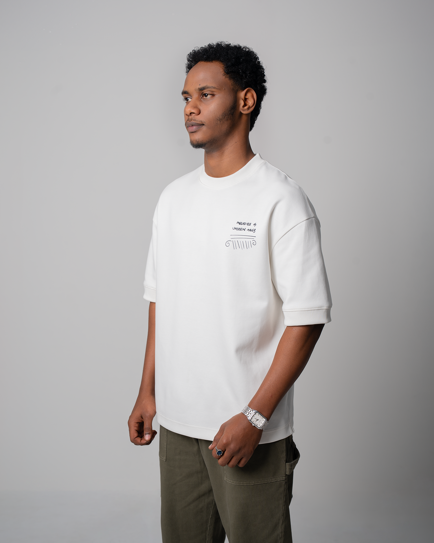 Relaxed Fit Interlock Graphic T-Shirt