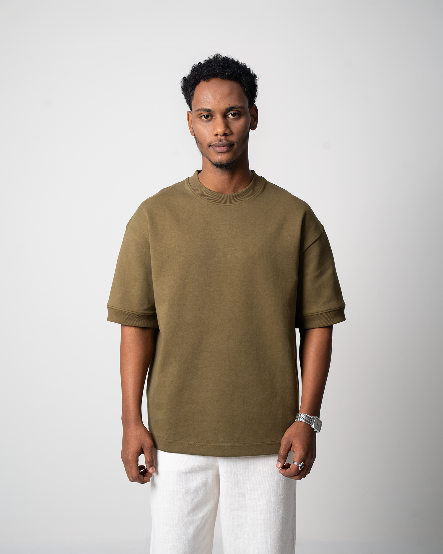Relaxed Fit Interlock T-Shirt