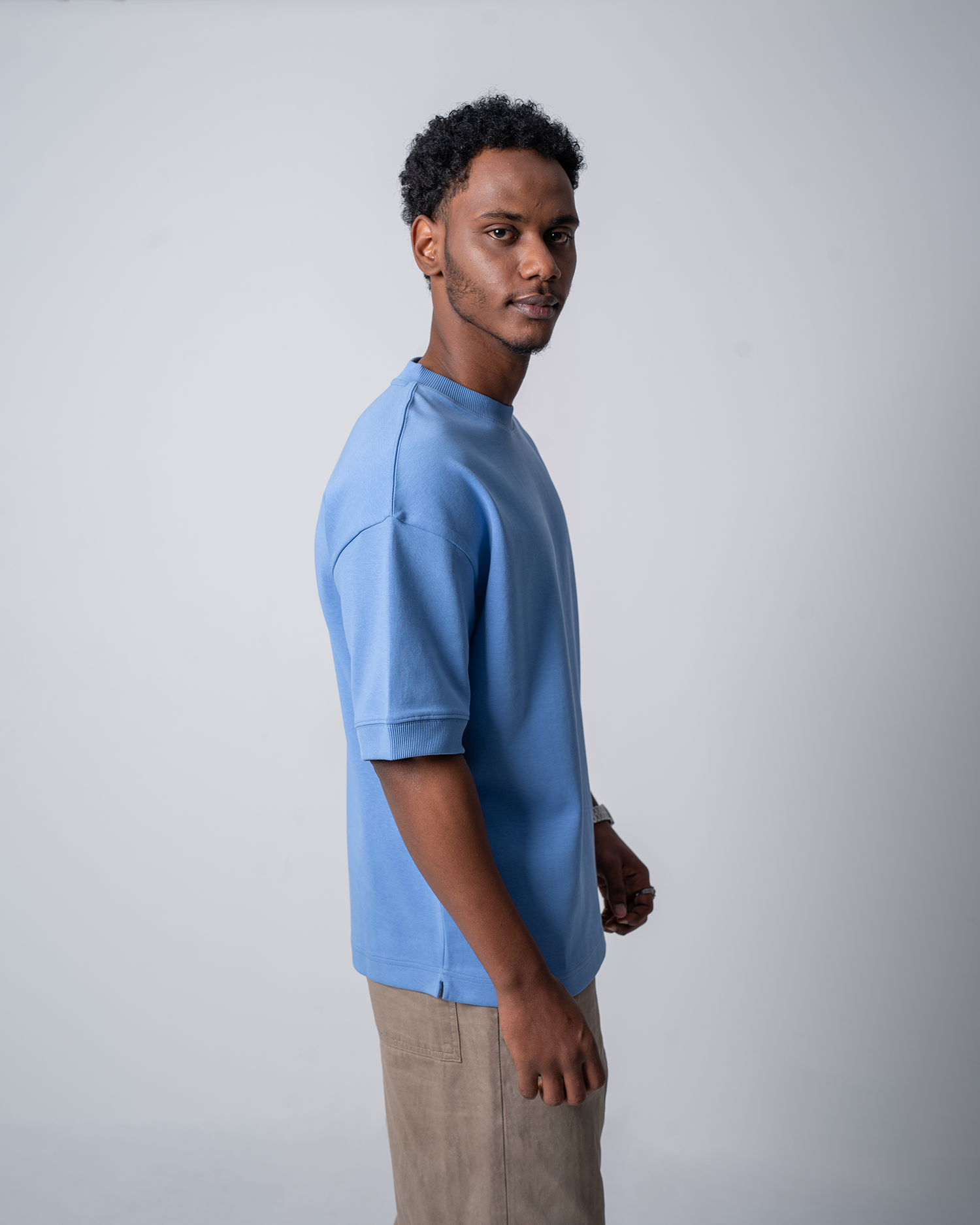 Relaxed Fit Interlock T-Shirt