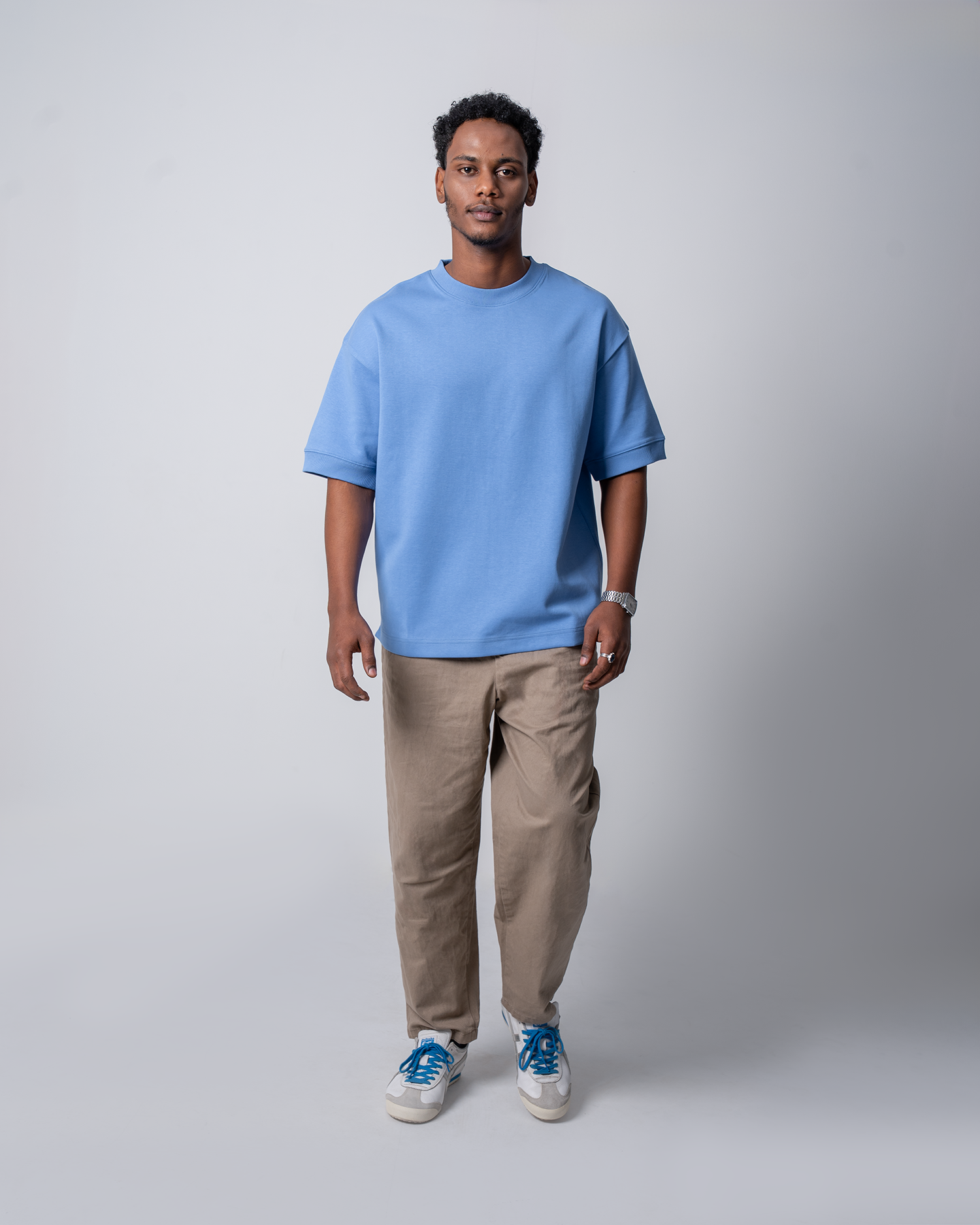 Relaxed Fit Interlock T-Shirt