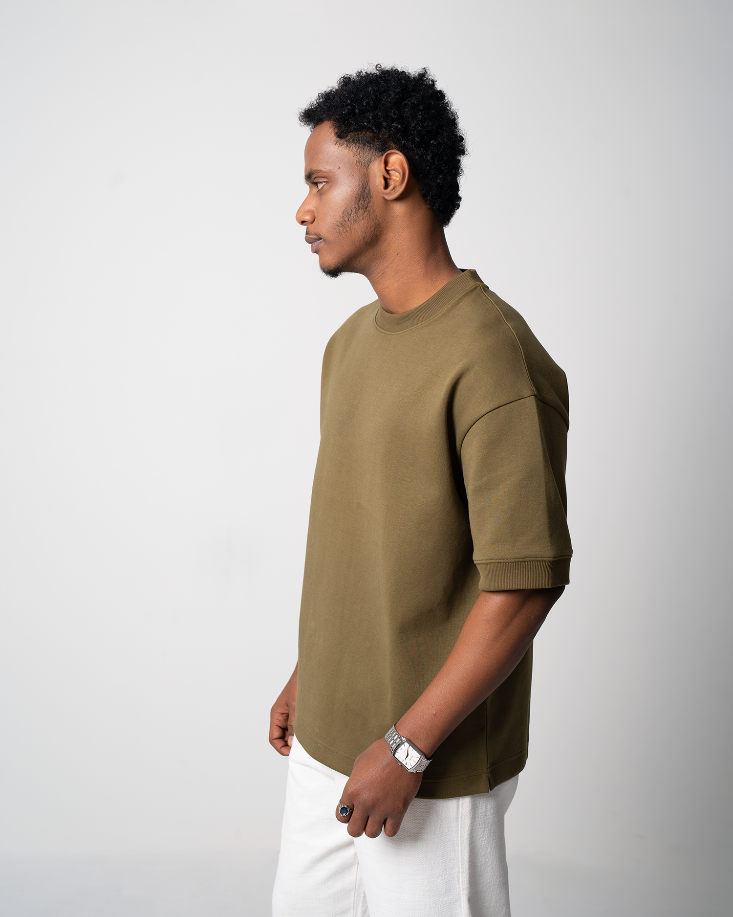 Relaxed Fit Interlock T-Shirt