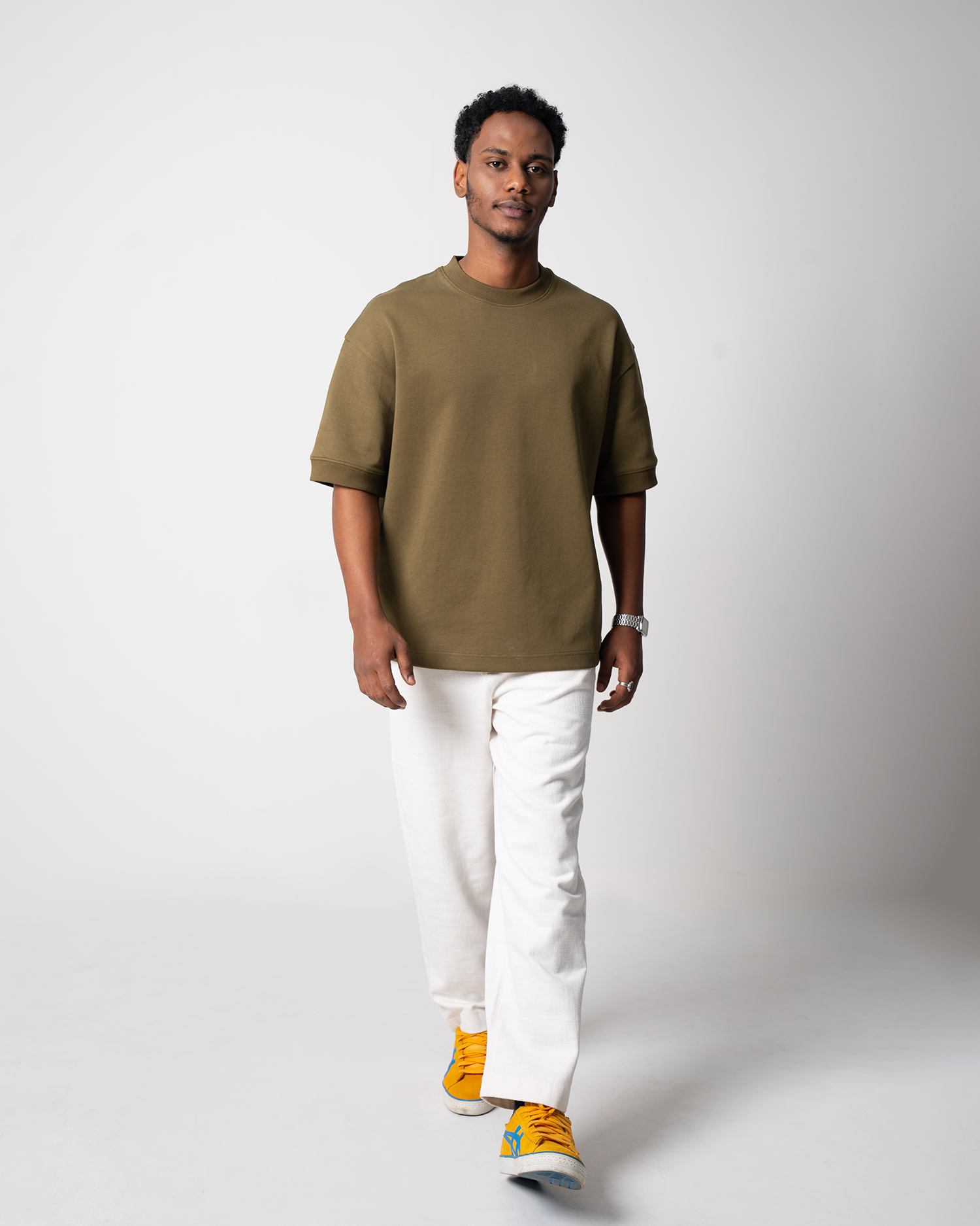Relaxed Fit Interlock T-Shirt