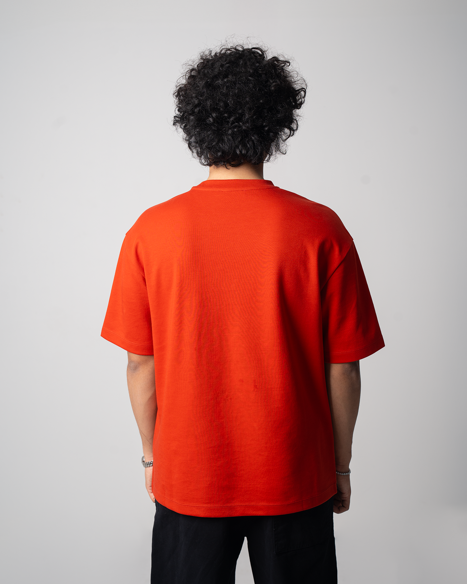 Solid T-Shirt (Drop Shoulder )