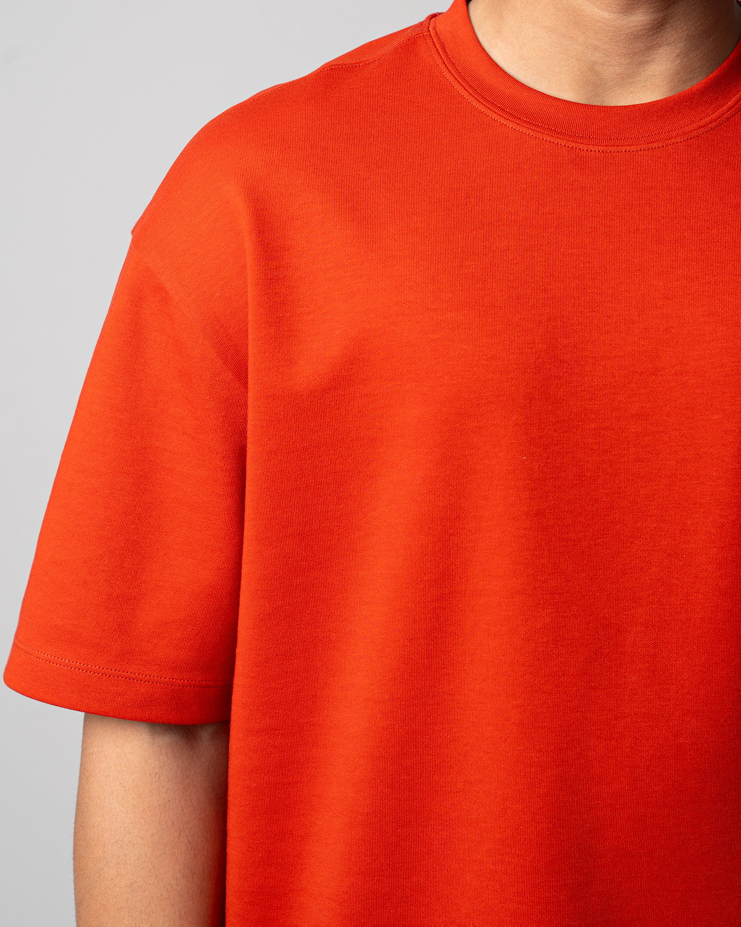 Solid T-Shirt (Drop Shoulder )