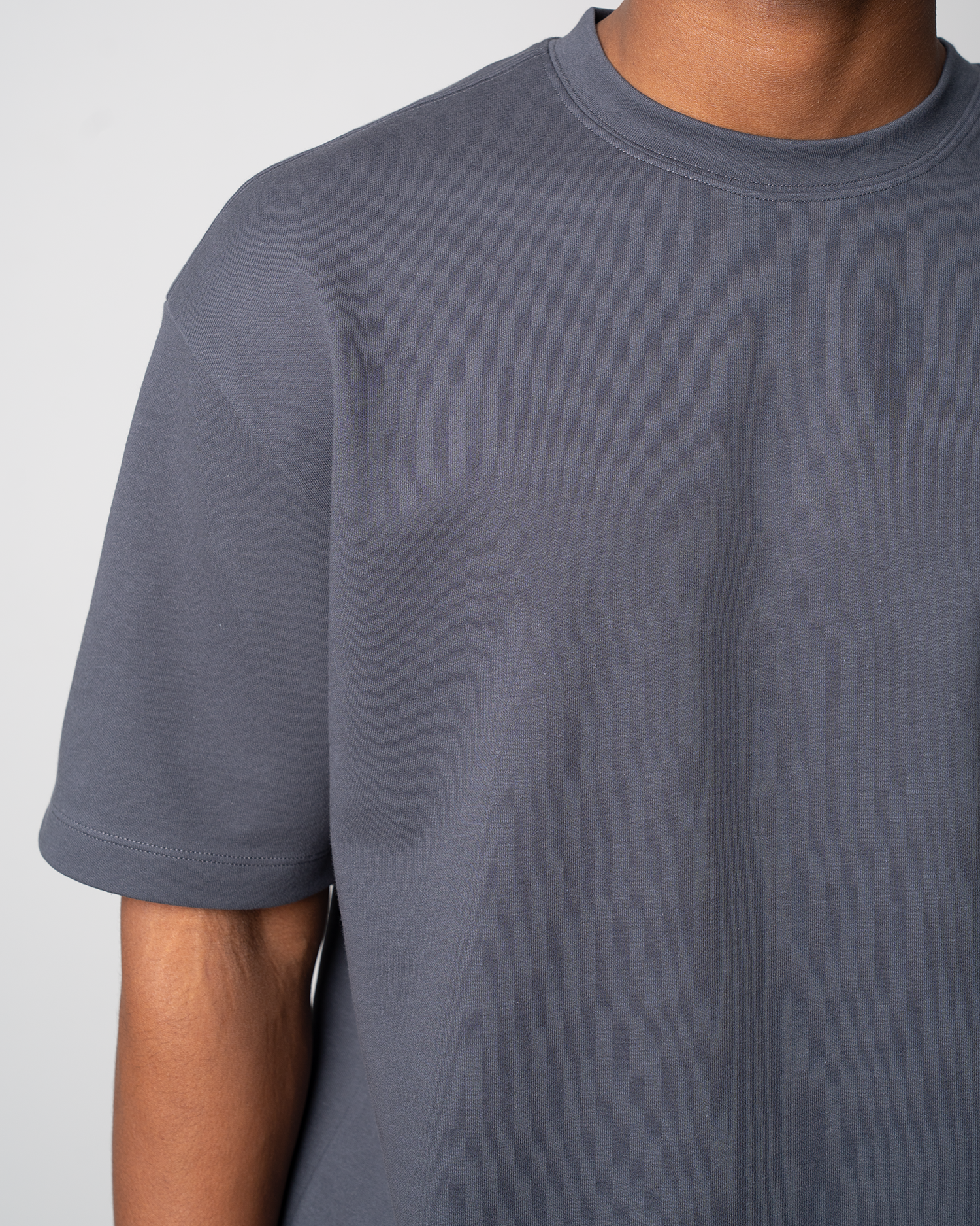 Solid T-Shirt (Drop Shoulder )